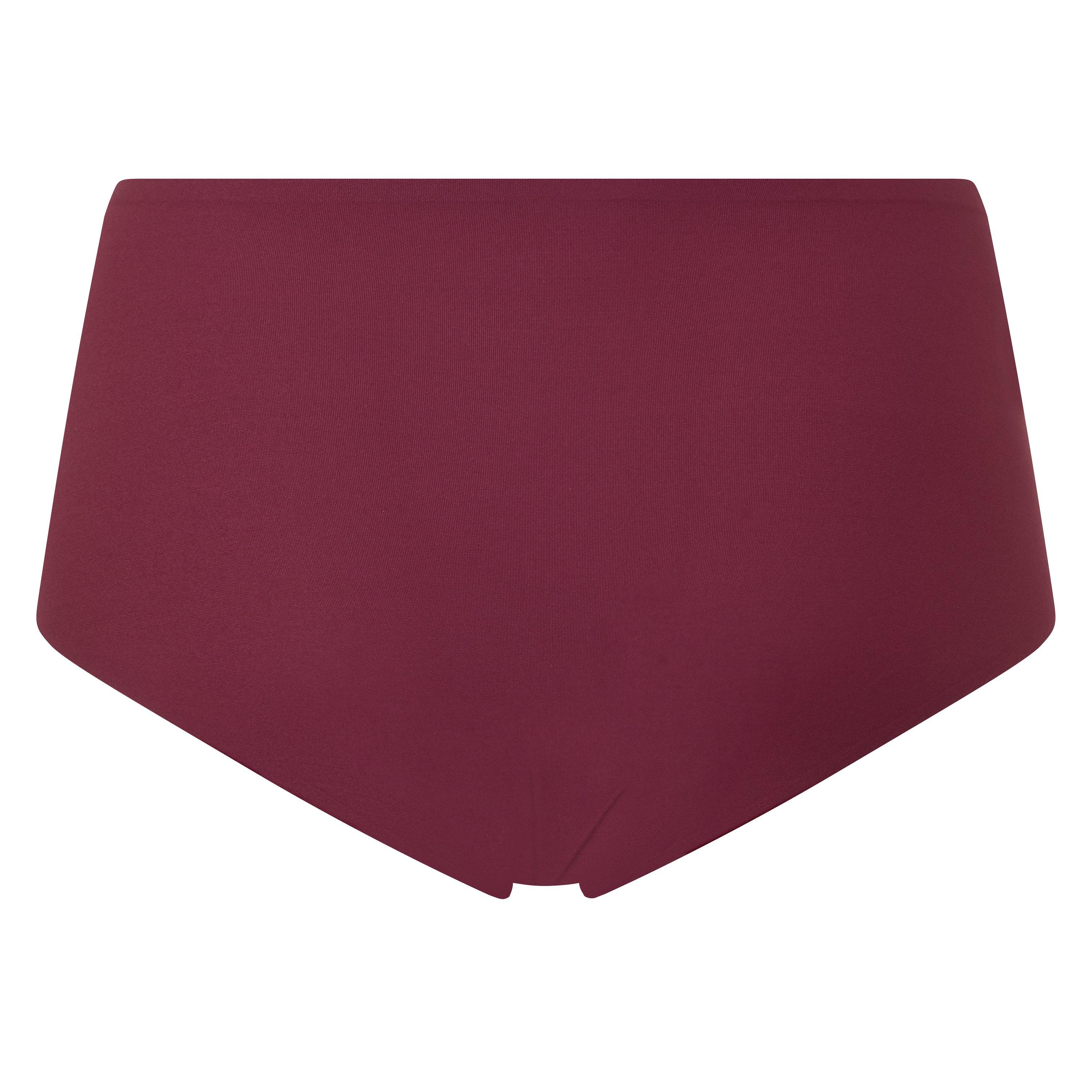 MAROON - Chantelle - B HIGH WAISTED BRIEF - 2