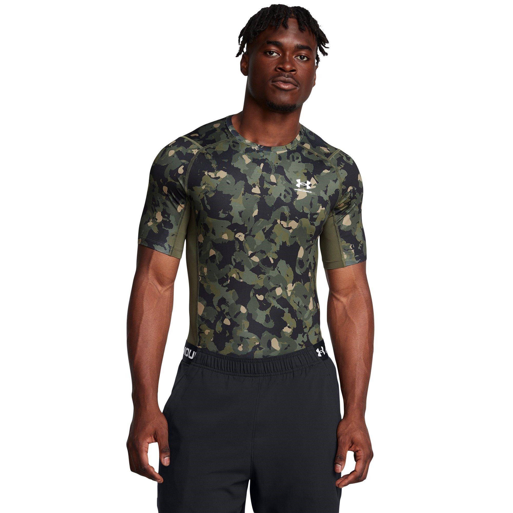 Marine OD Grn - Under Armour - HeatGear® Printed Short Sleeve Mens - 2