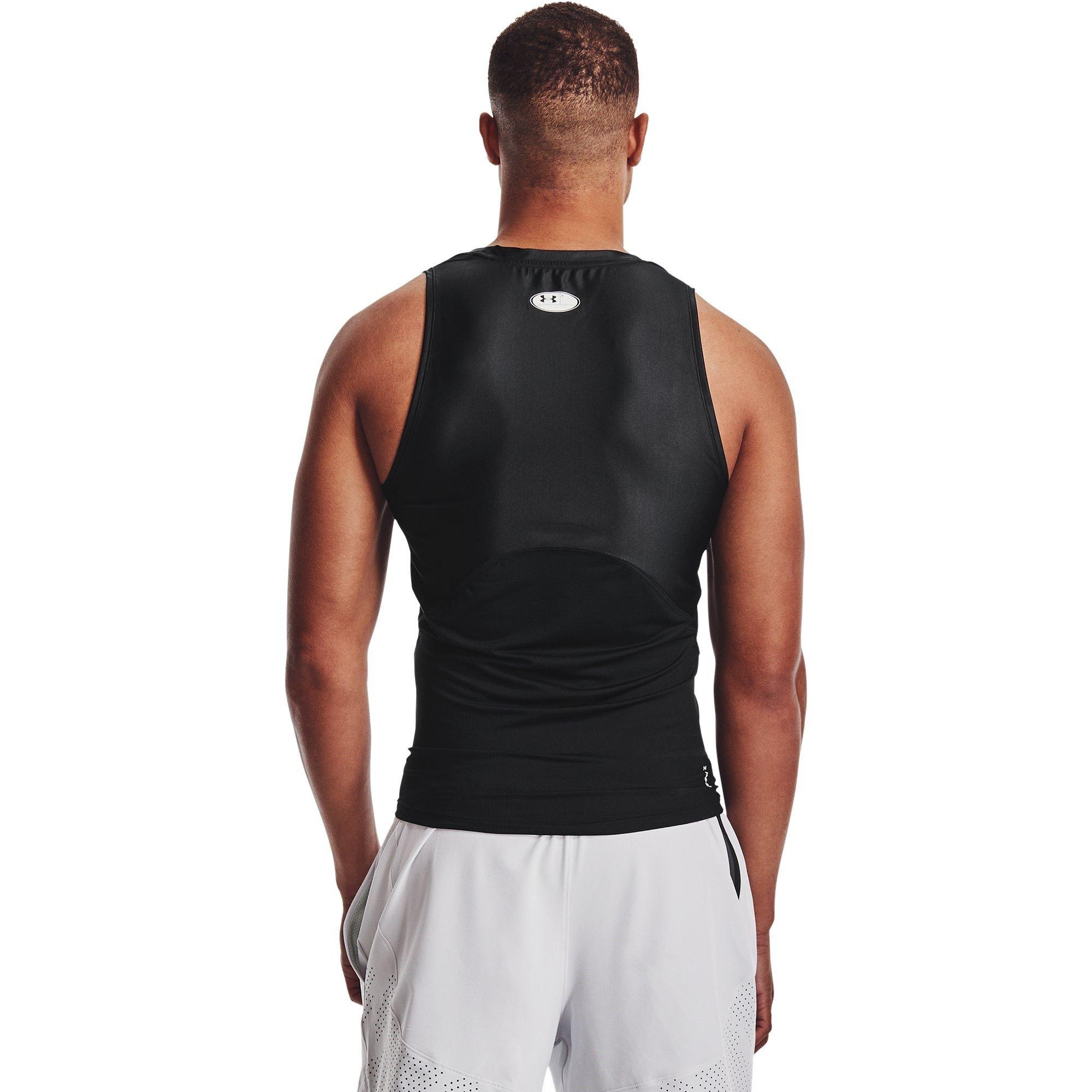 Zwart/Wit - Under Armour - Isochill Tank Baselayer Top - 4