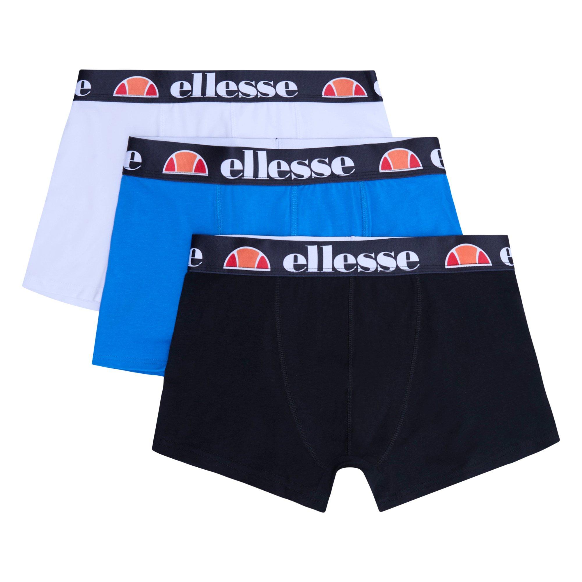 White/Blue/Blck - Ellesse - 3 pk Boxers Sn99 - 3