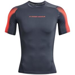 Under Armour Under Armour Ua Hg Novelty Ss Baselayer Top Mens