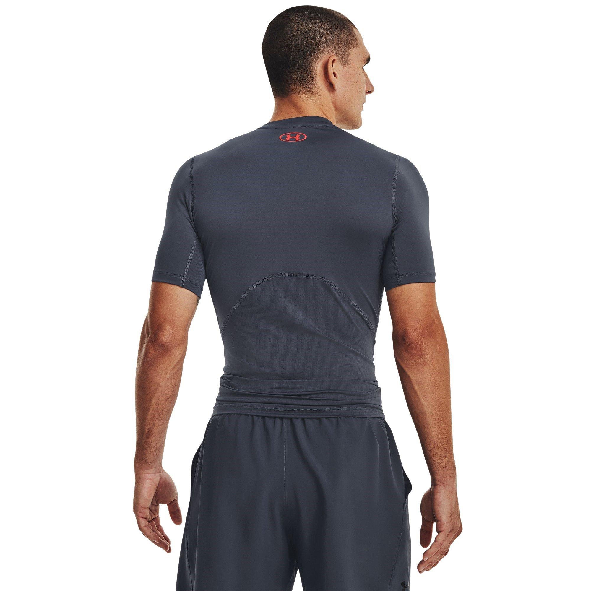 Downpour Grey - Under Armour - Men's Short-Sleeve Baselayer Top - 3