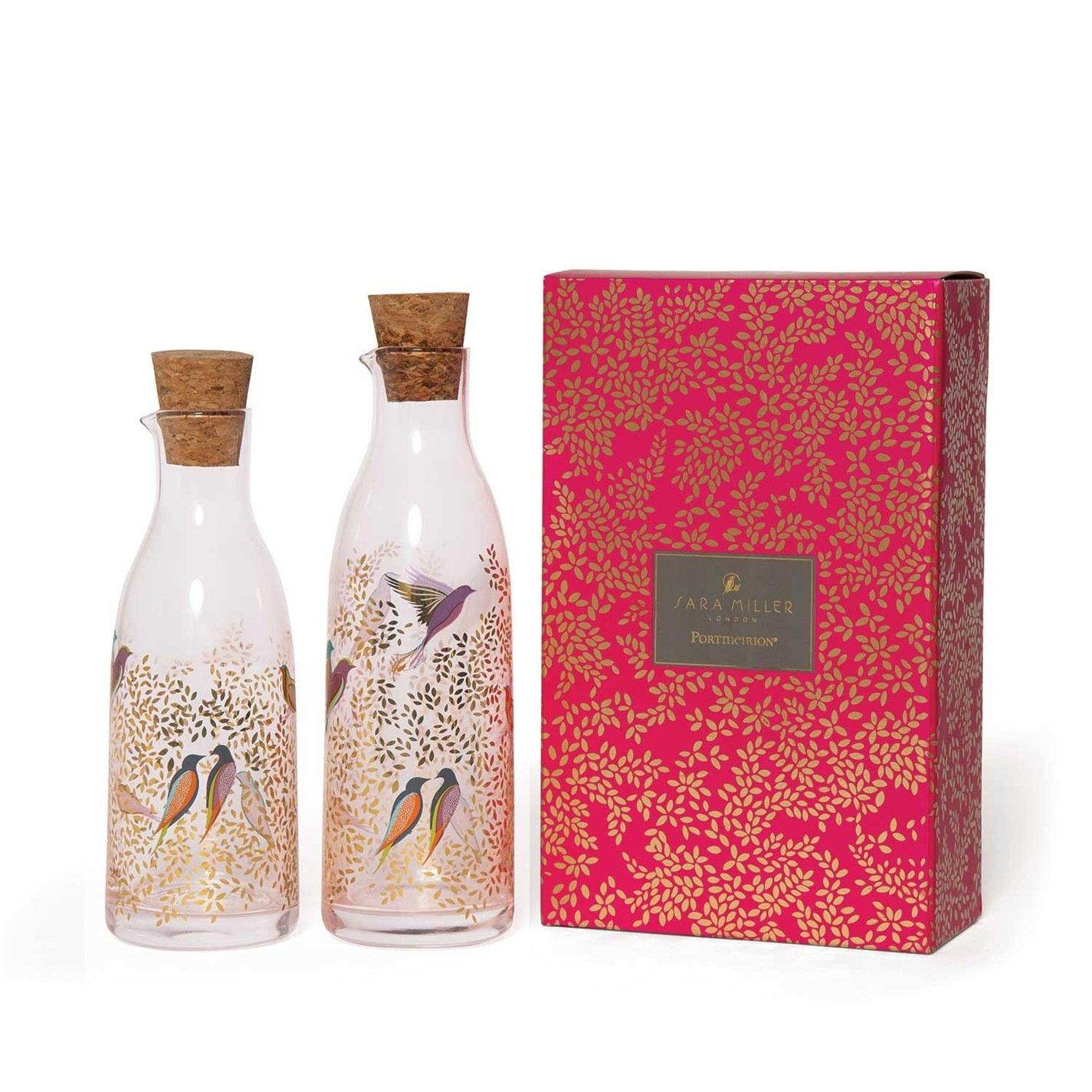 Multi - Sara Miller London - Miller Chelsea Glass Oil   Vinegar Set - 3