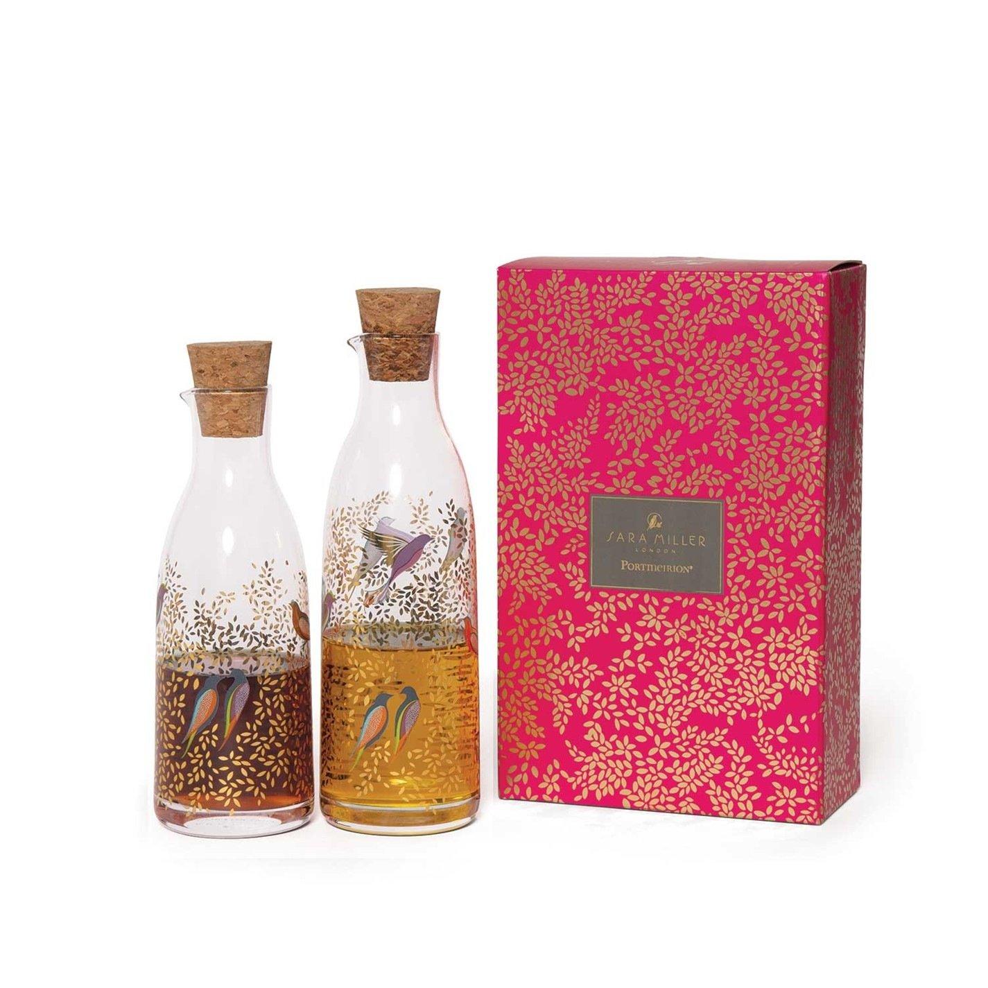 Multi - Sara Miller London - Miller Chelsea Glass Oil   Vinegar Set - 4