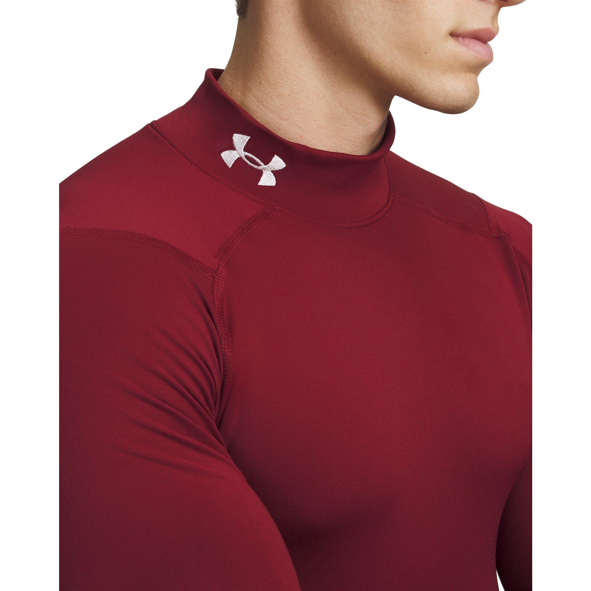 Red - Under Armour - ColdGear® Armour Compression Training Top Mens - 6