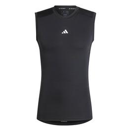 adidas TECHFIT Compression Training Sleeveless Tank Top Mens