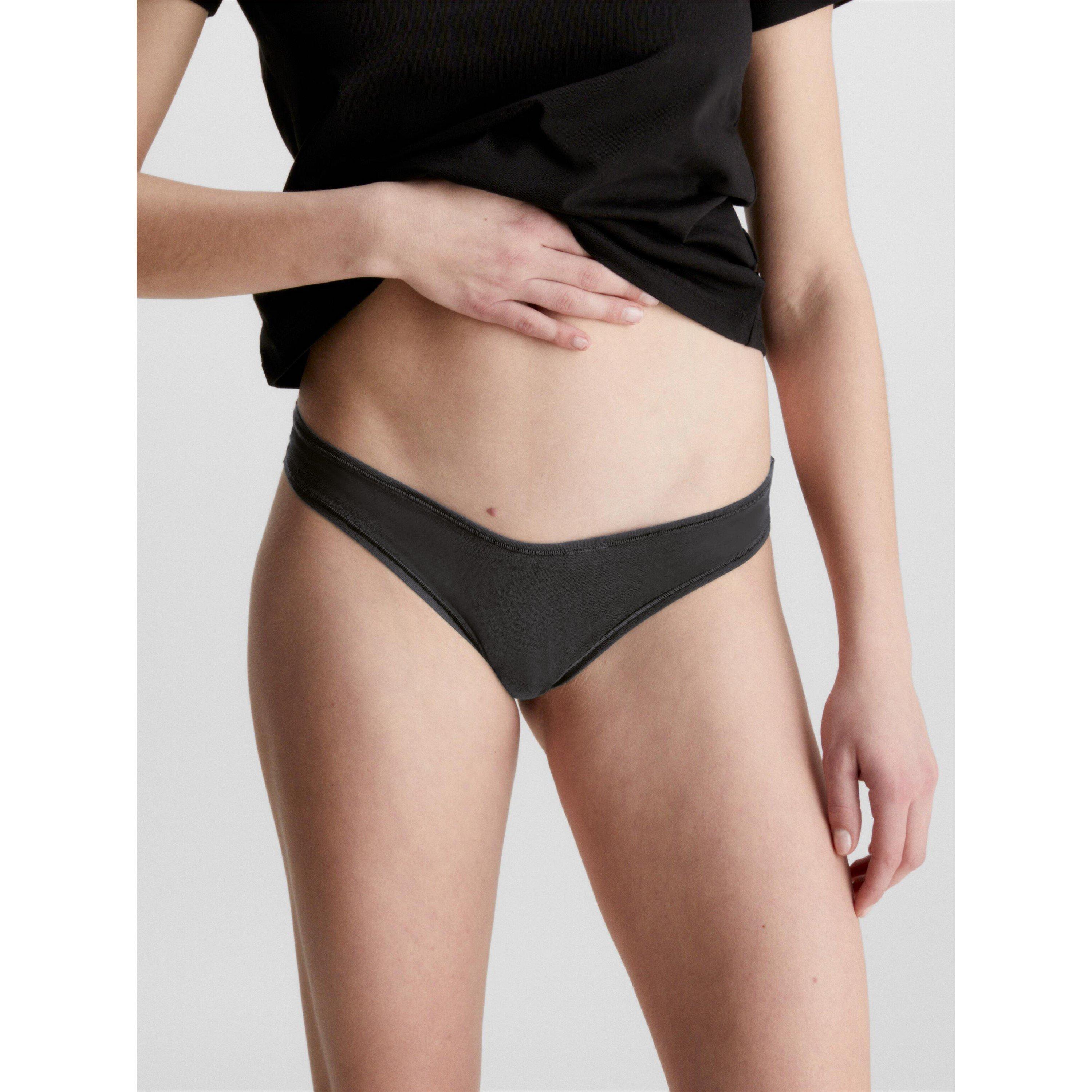 Black - Calvin Klein - Women's Thong - 2
