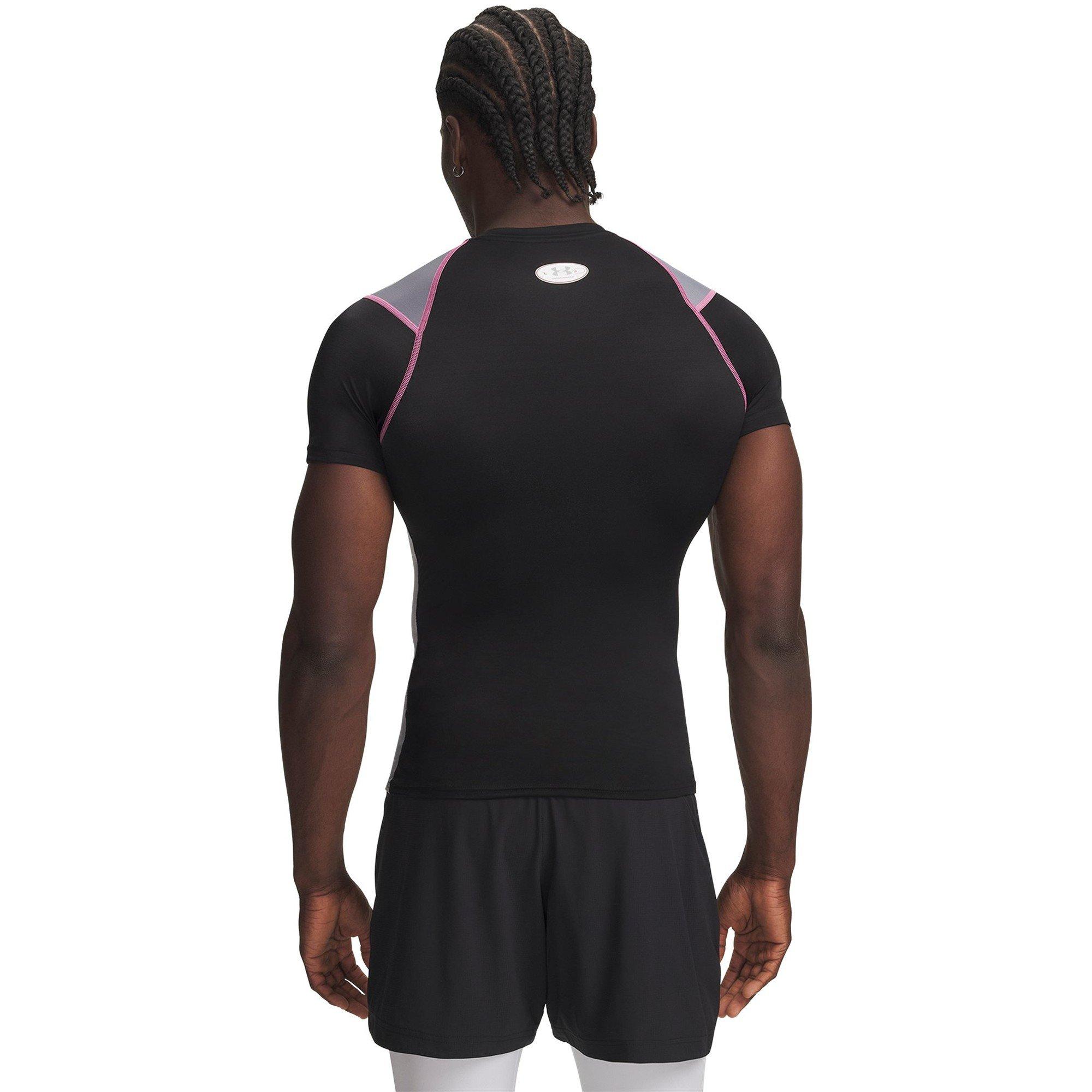 Black / Gray - Under Armour - Men's Baselayer Top - 2