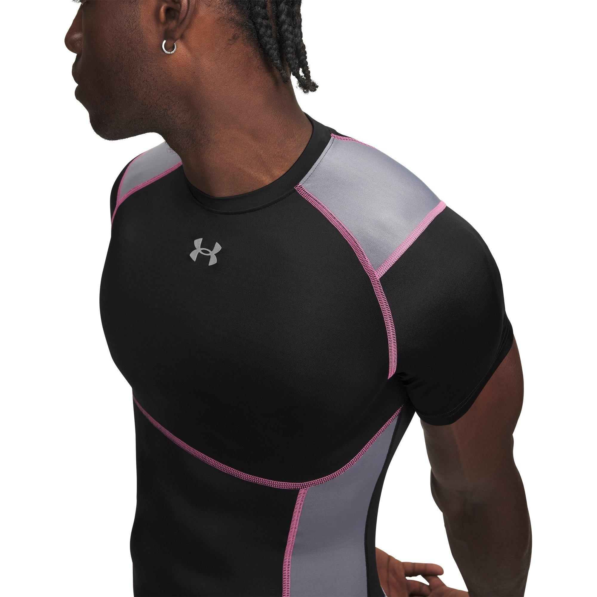 Black / Gray - Under Armour - Men's Baselayer Top - 3