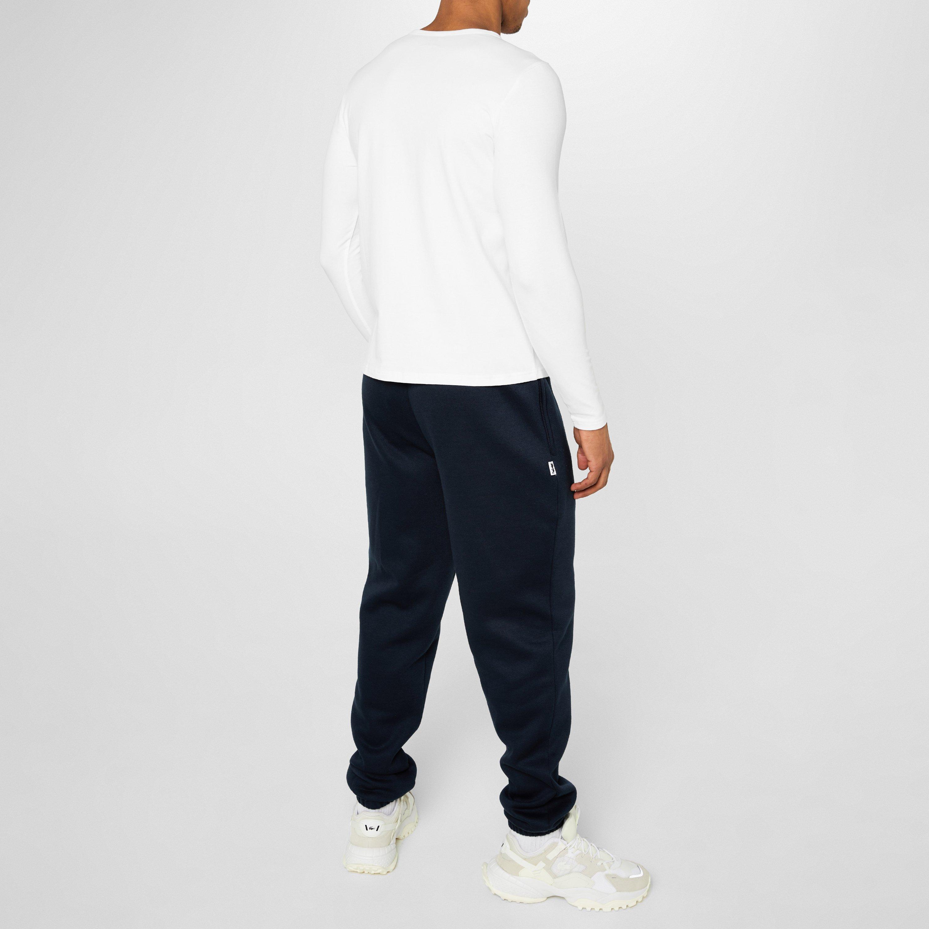 White - Lonsdale - Long Sleeve T Shirt Mens - 4