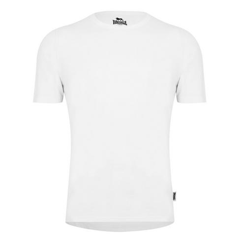 White - Lonsdale - Single T Shirt Mens - 1