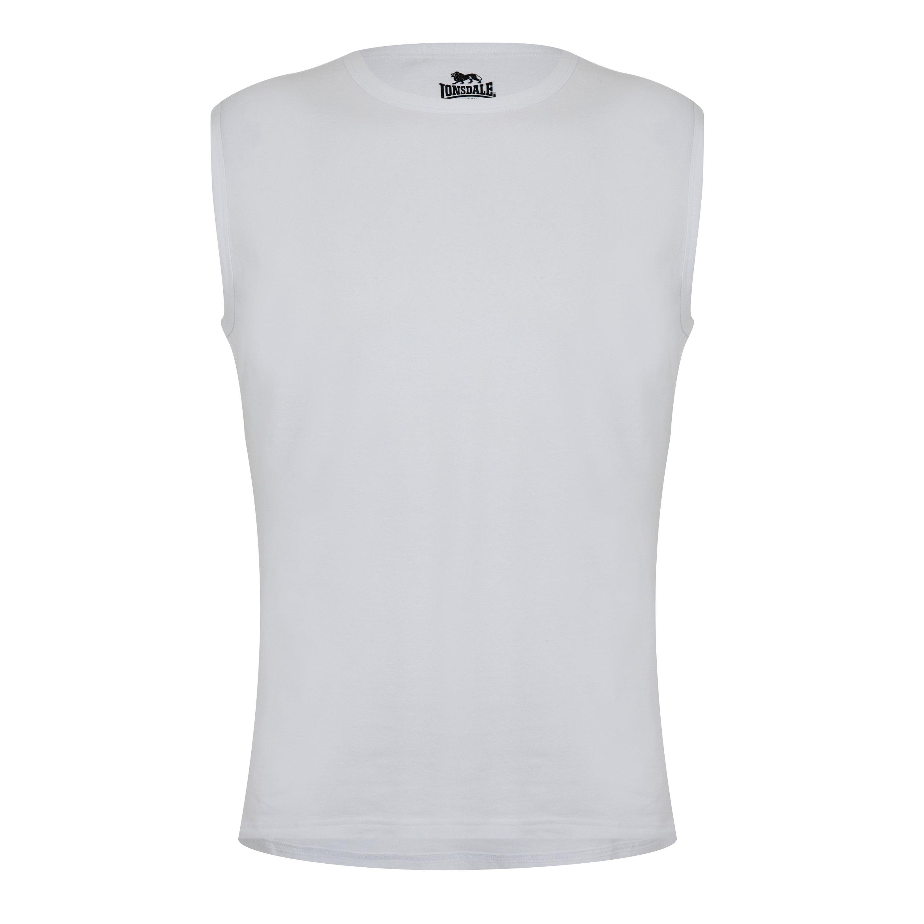 Wit - Lonsdale - Sleeveless T-Shirt Mens - 1
