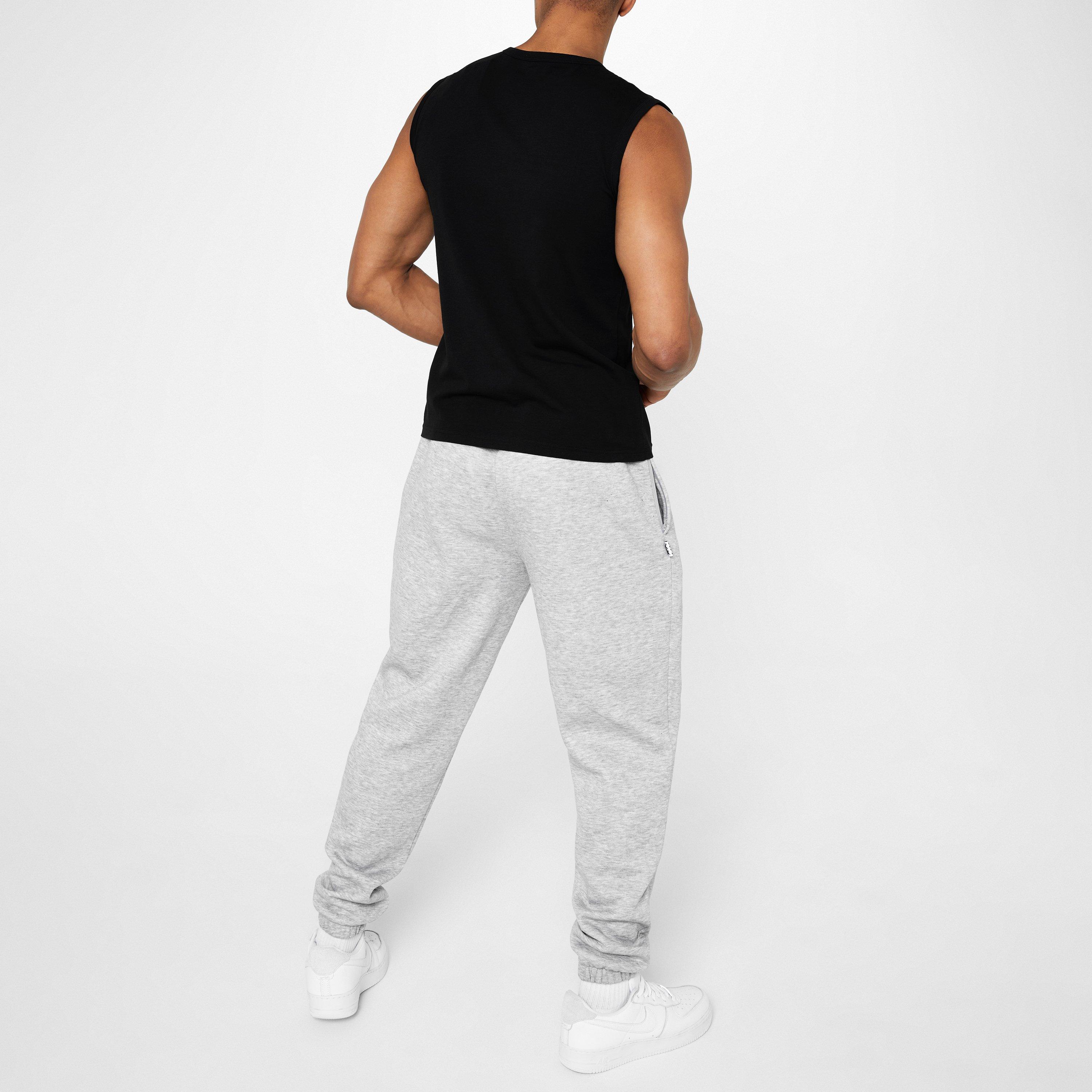 Black - Lonsdale - Sleeveless T-Shirt Mens - 4