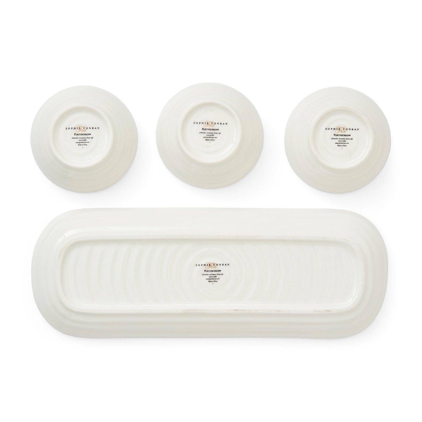 Multi - Portmeirion - Sophie Conran Lavandula 3 Bowl & Tray Set - 5