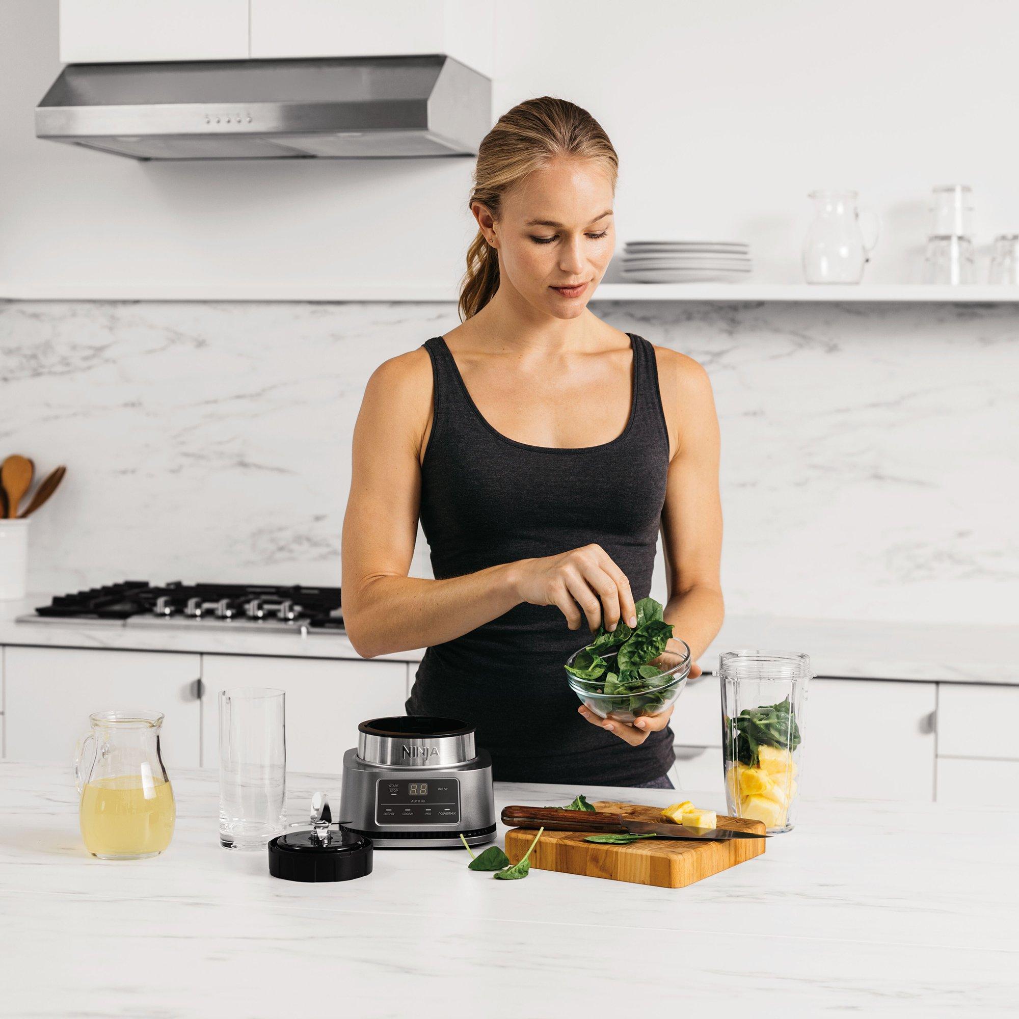 Silver - Ninja - Foodi Power Nutri Blender 2-in-1 CB100UK - 4