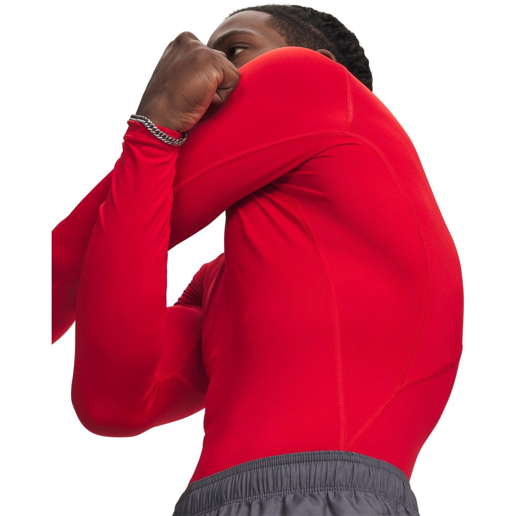 Rot - Under Armour - Under Armour Ua Hg Comp Ls Baselayer Top Mens - 5