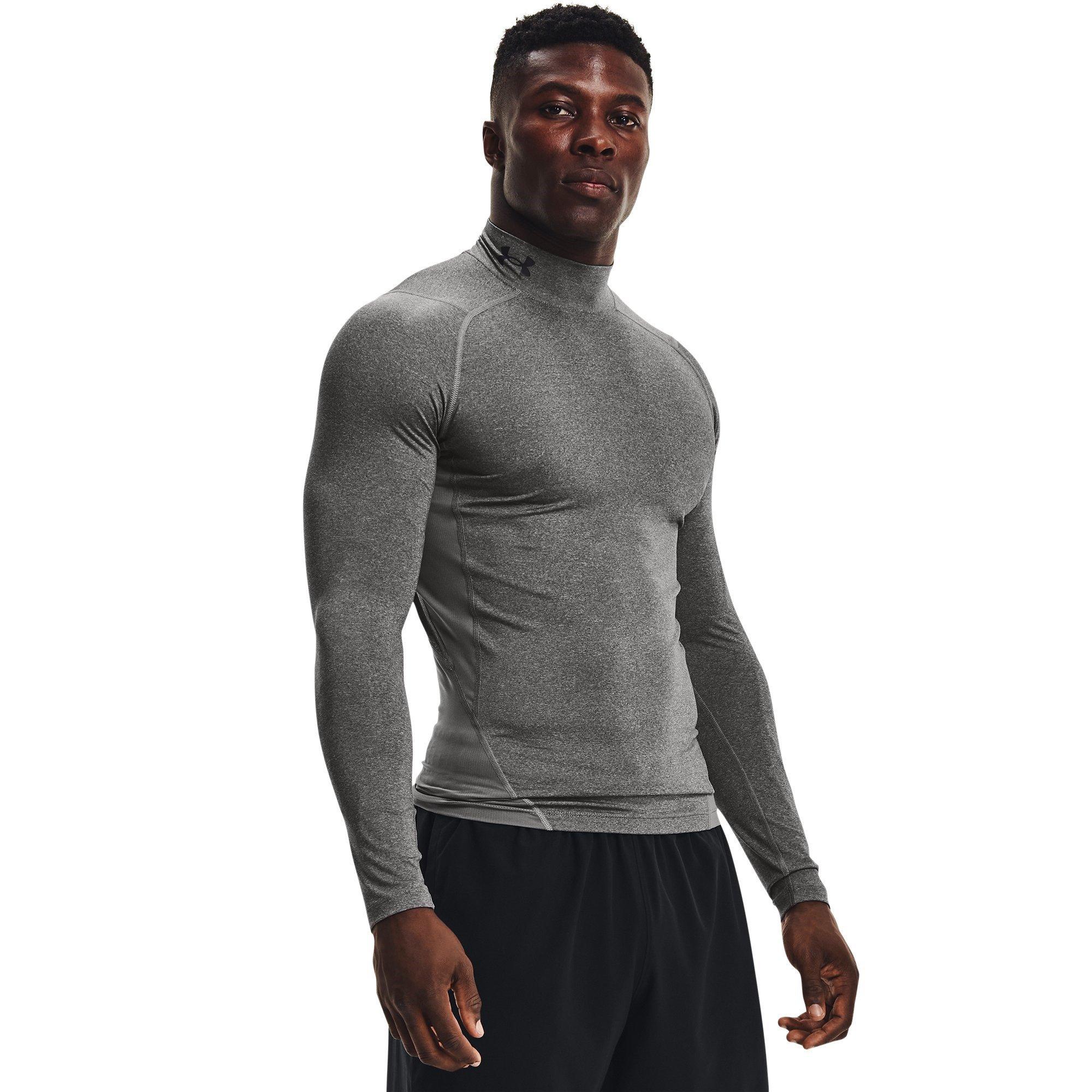 Carbon - Under Armour - HeatGear® Mock Long Sleeve Men's - 2