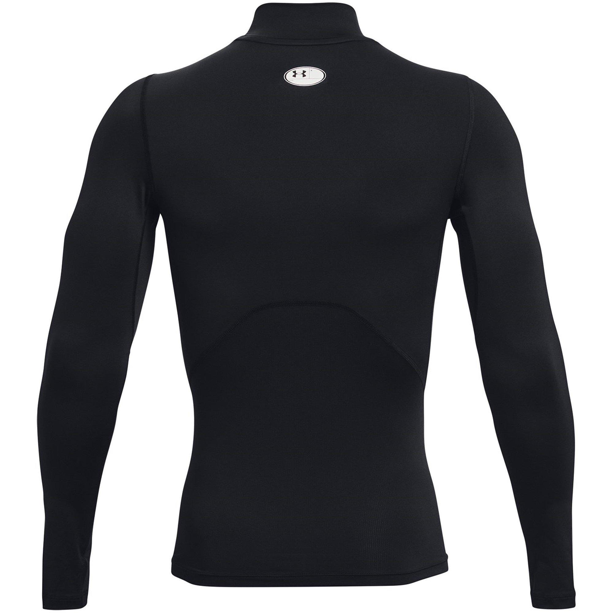 Black - Under Armour - Armour HeatGear® Mock Long Sleeve Men's - 2