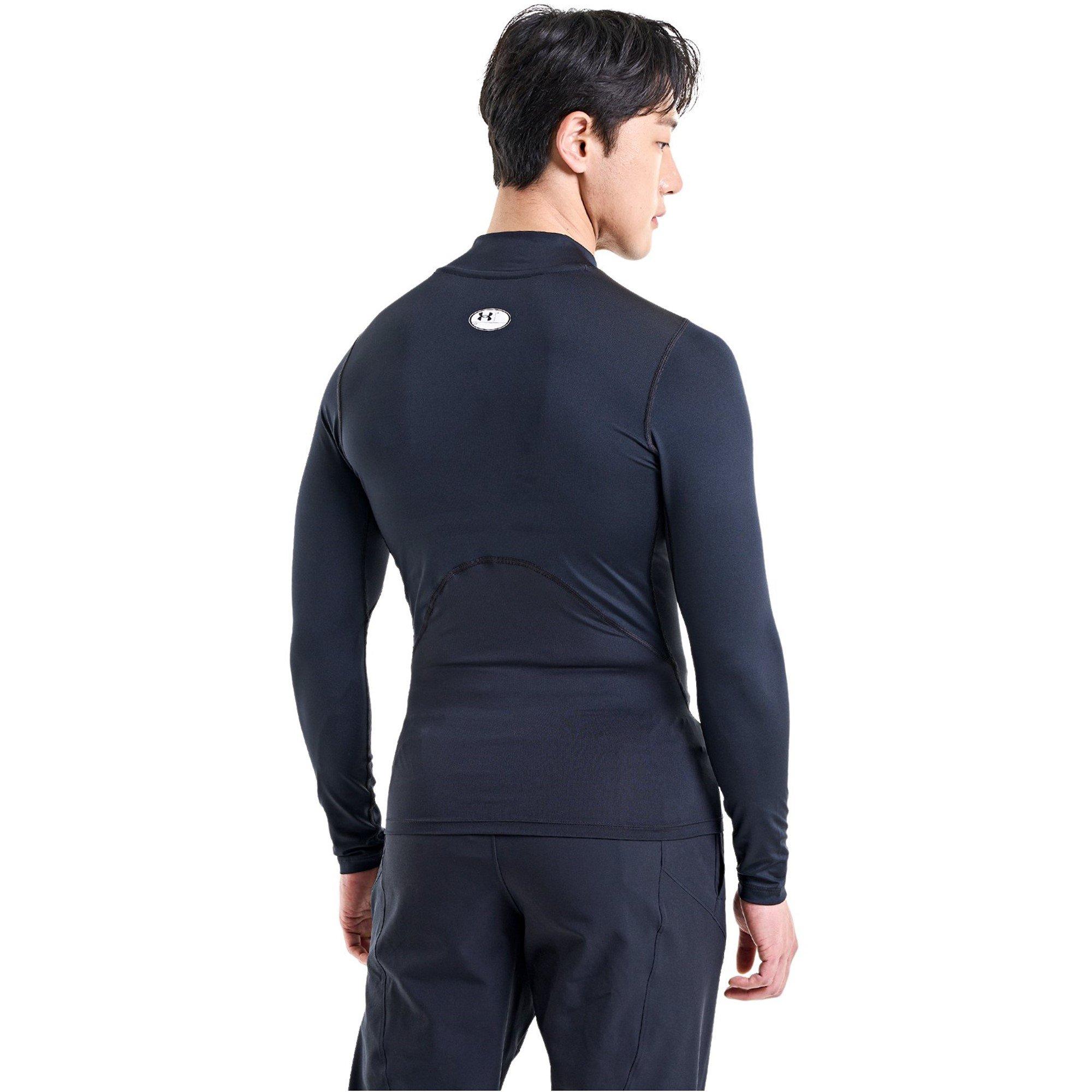 Black - Under Armour - Armour HeatGear® Mock Long Sleeve Men's - 6