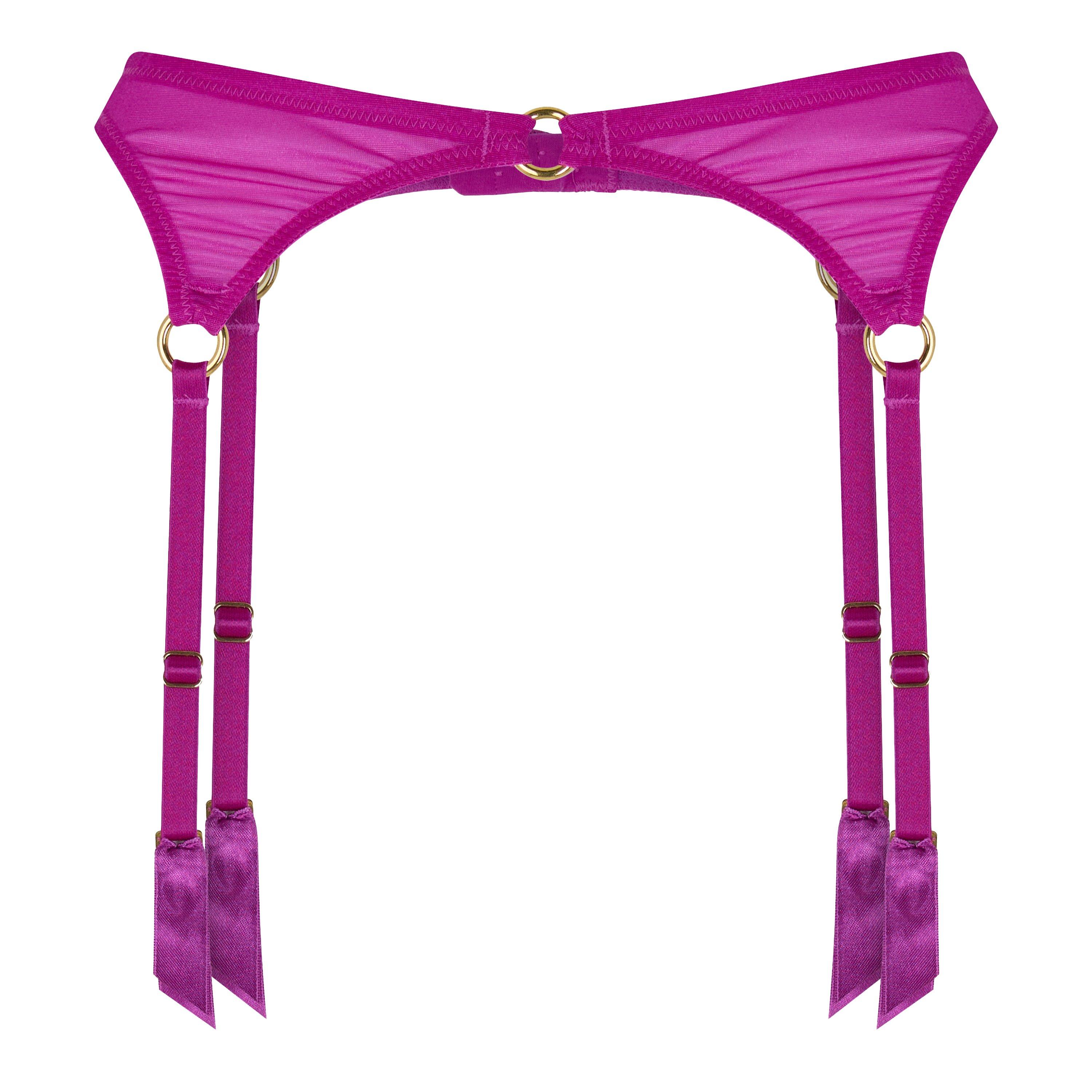 VIOLET - L Agent - ALYCE SUSPENDER BELT - 1