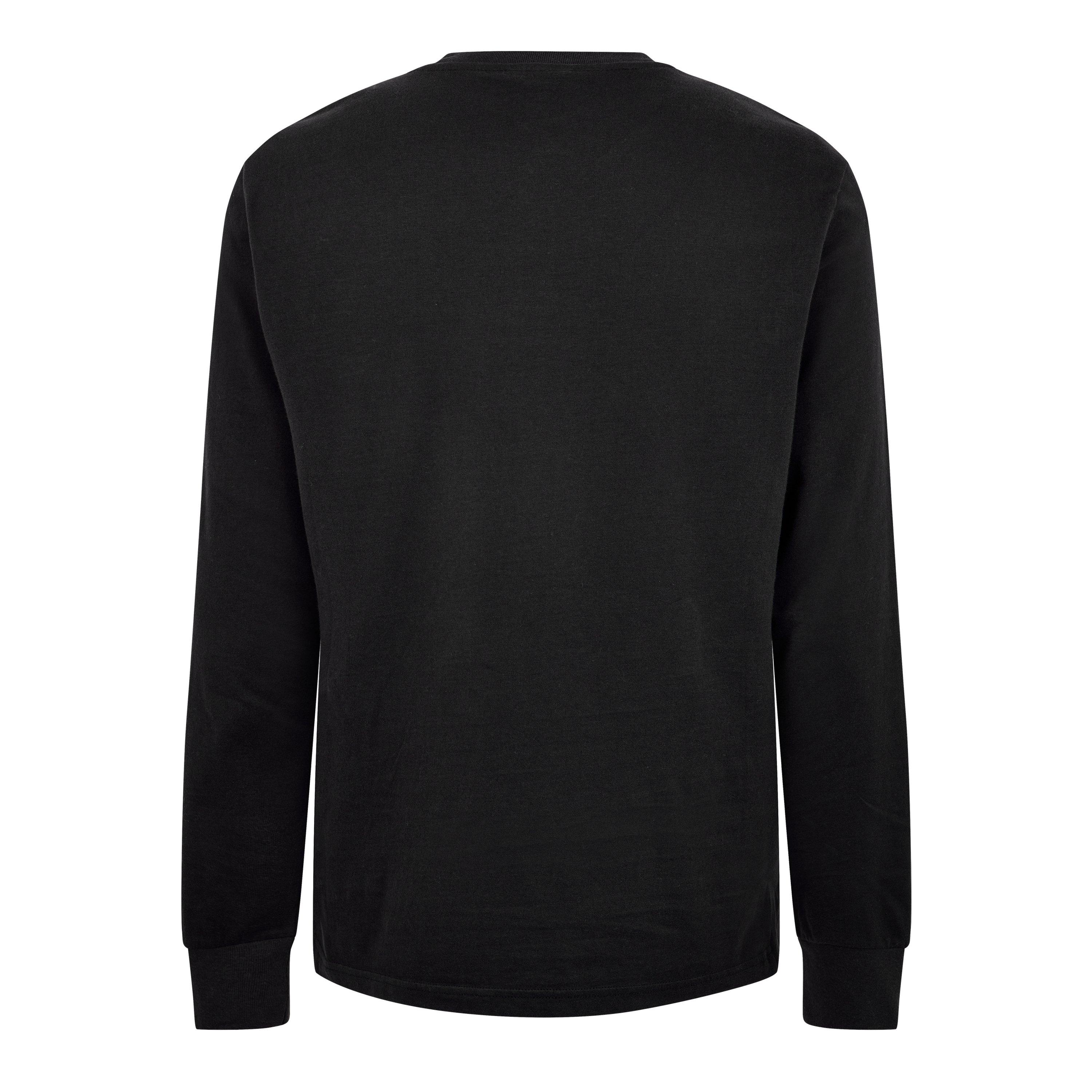 Schwarz - Champion - Long Sleeve Tee - 5