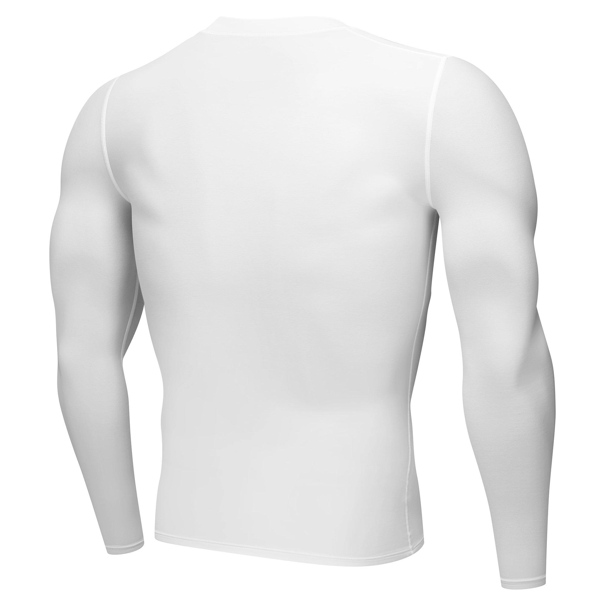 White - ATAK Sports - Compression Long Sleeve Top Junior - 3