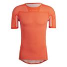 Orange Impact - adidas - Drynamo Short Sleeve Tall T-Shirt Mens - 1