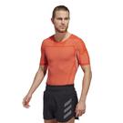Orange Impact - adidas - Drynamo Short Sleeve Tall T-Shirt Mens - 2