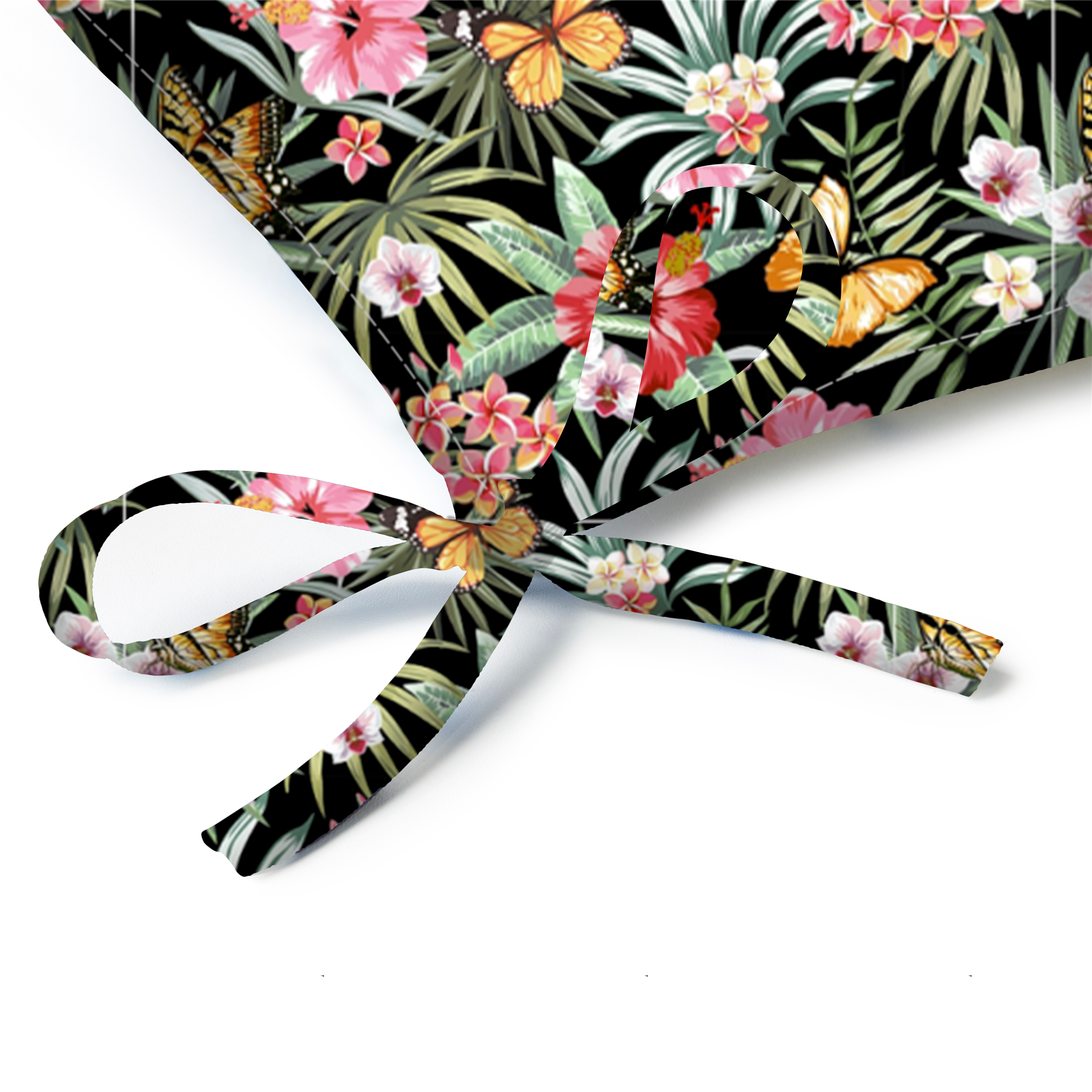 Multi - Alan Symonds - Flutterby Bench Seat Pad - 2