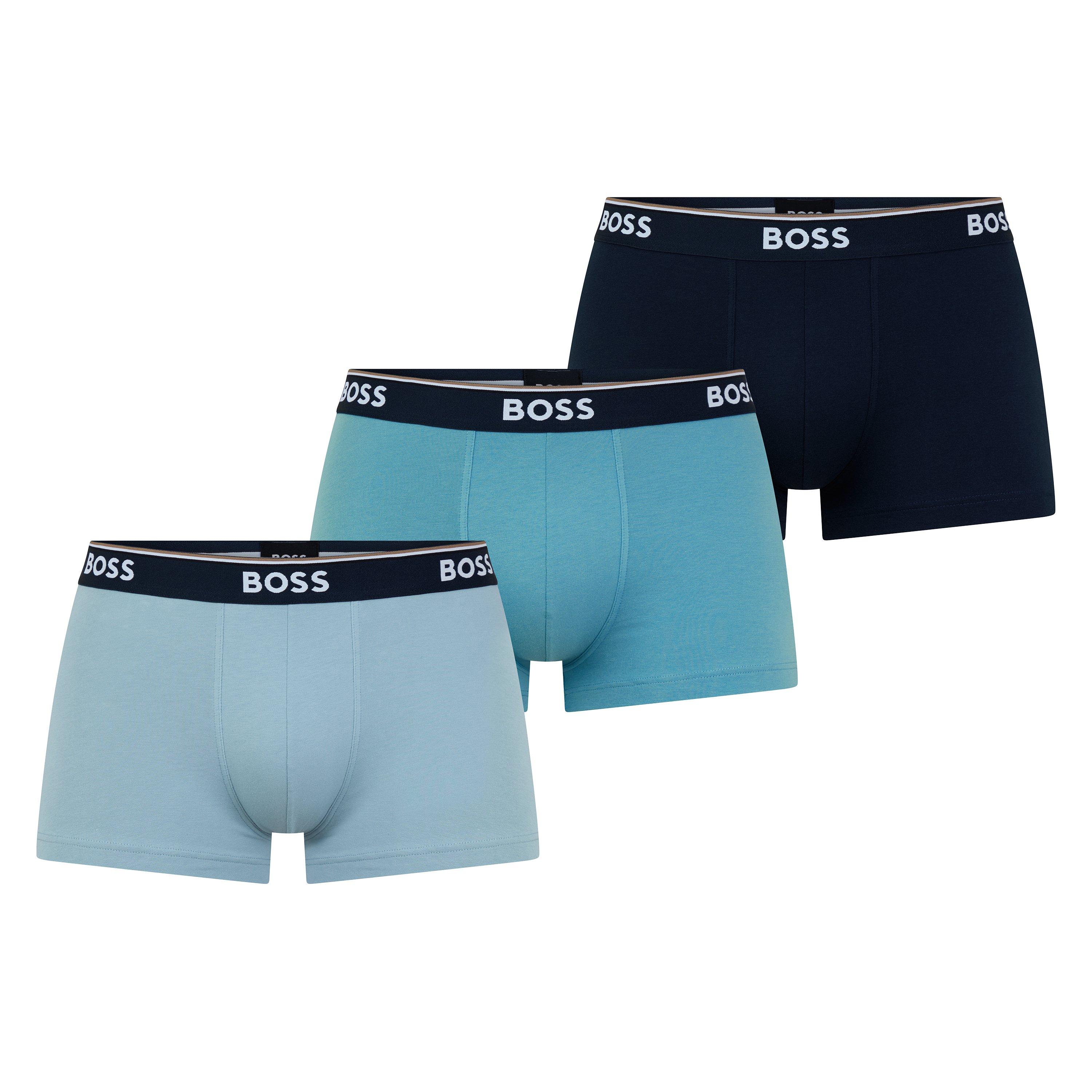 BLUE AND OTHER - Hugo - BOSS TRUNK 3PK POWER - 1