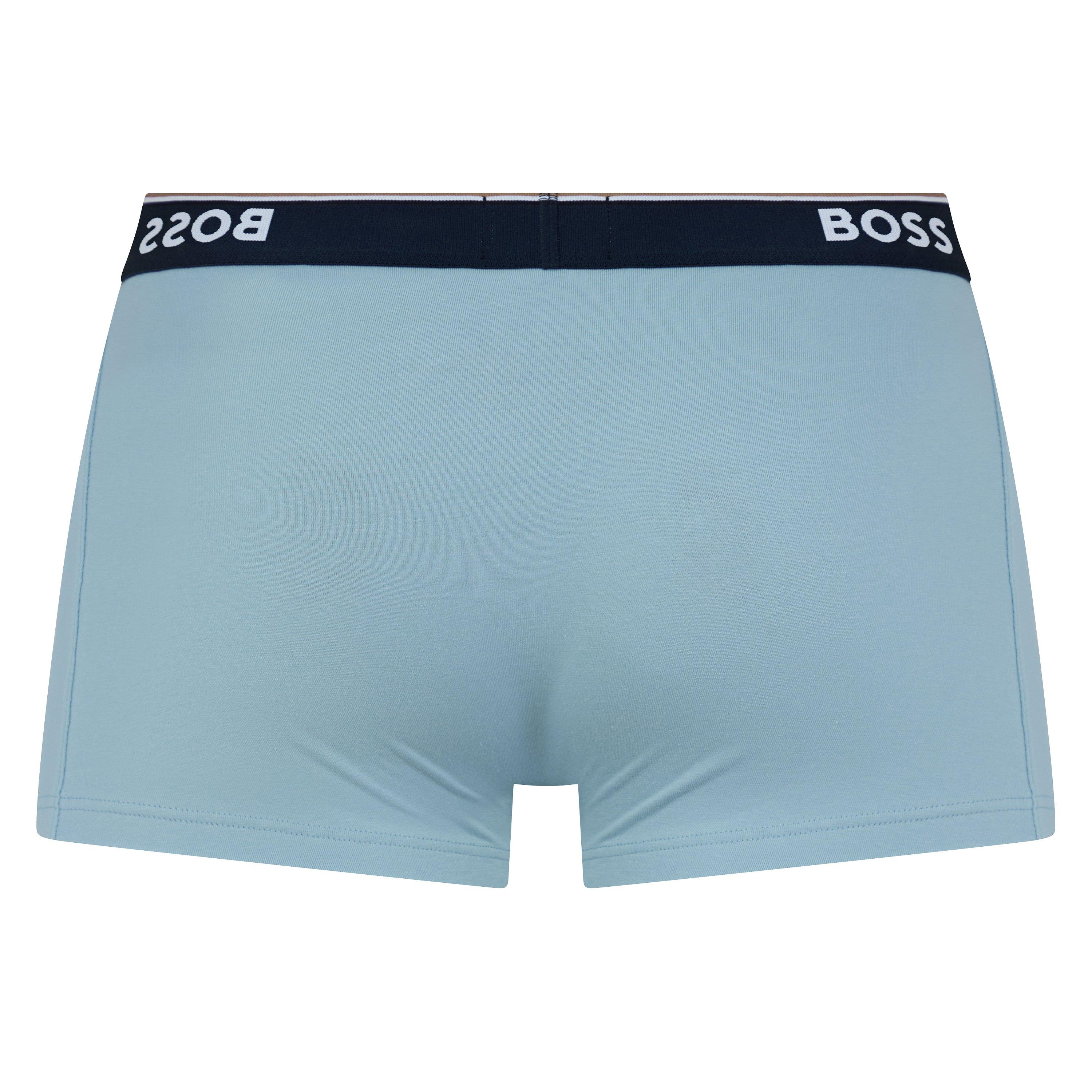 BLUE AND OTHER - Hugo - BOSS TRUNK 3PK POWER - 2