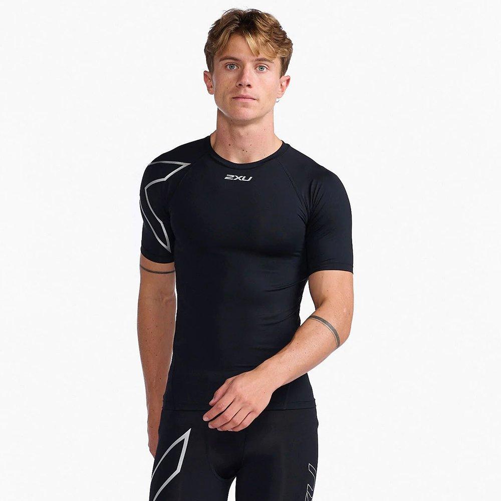 Men's Compression Base Layer Top – Long Sleeve Crew Neck, Moisture-Wicking For Sports & Training (6 Colors)