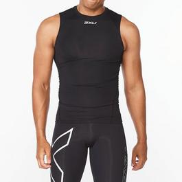 2XU Core Compression Mens Base Layer Sleeveless Top