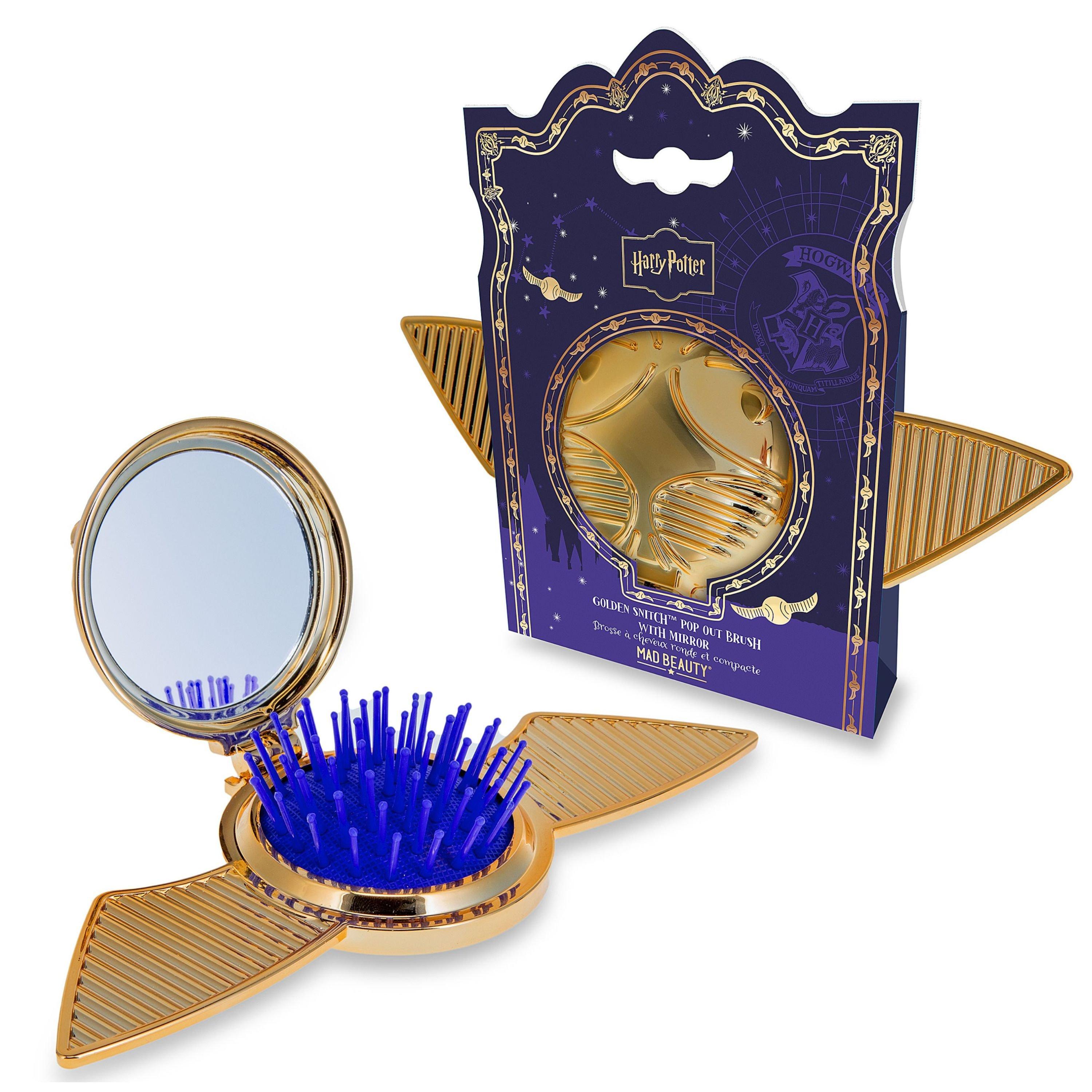Multi - Harry Potter - Golden Snitch Hair Brush and Lip Balm - 2