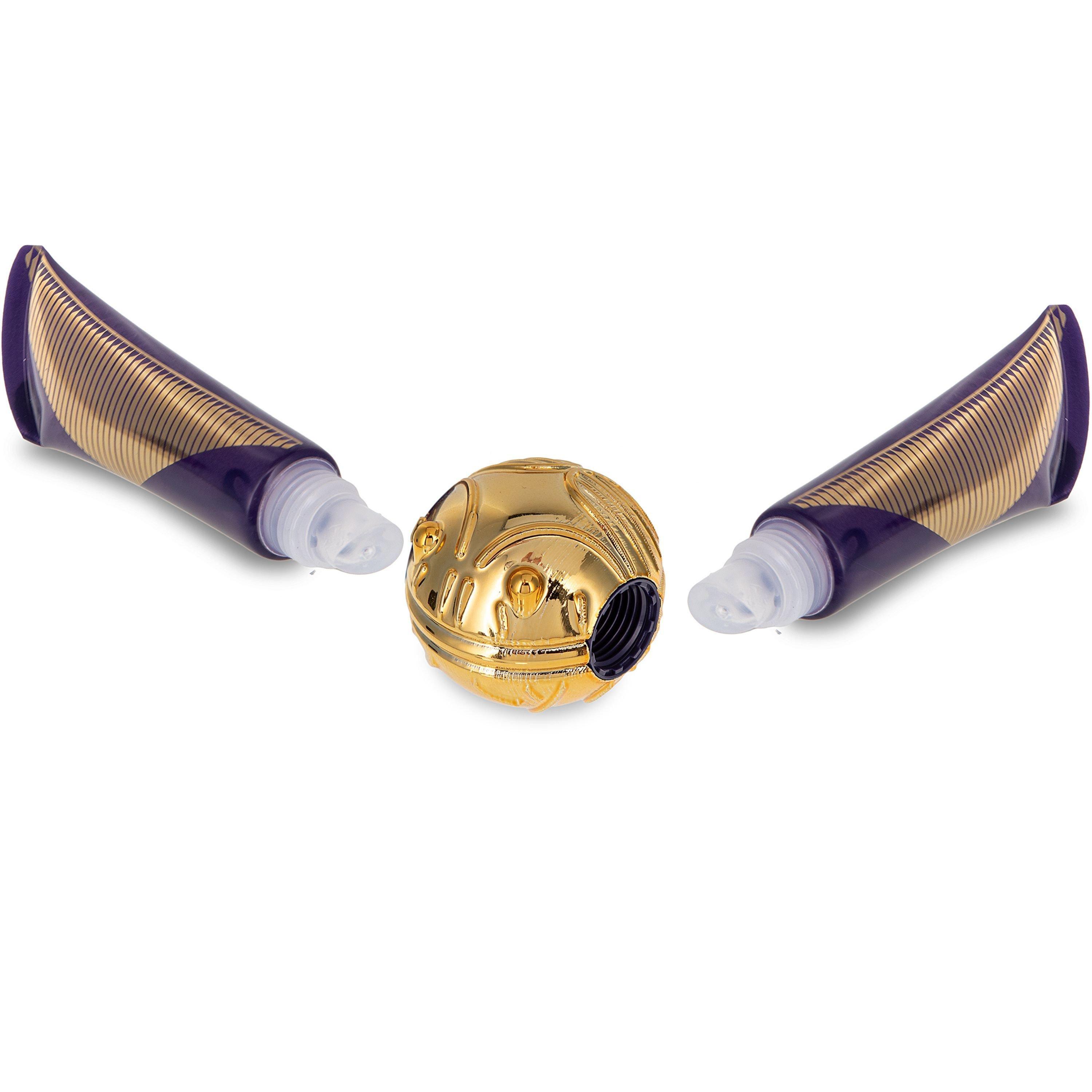 Multi - Harry Potter - Golden Snitch Hair Brush and Lip Balm - 5