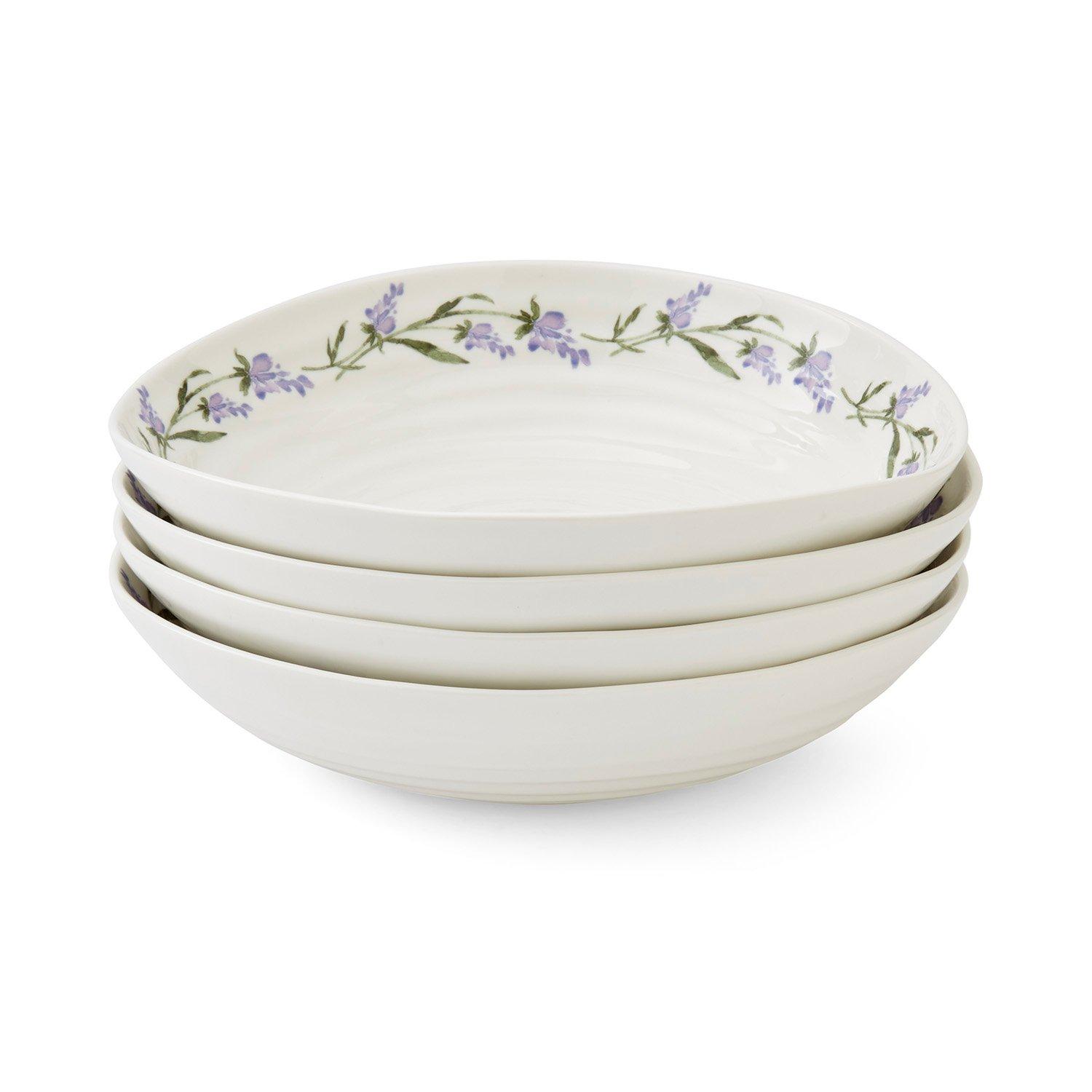 Portmeirion  Sophie Conran Lavandula Set Of 4 Pasta Bowls - 