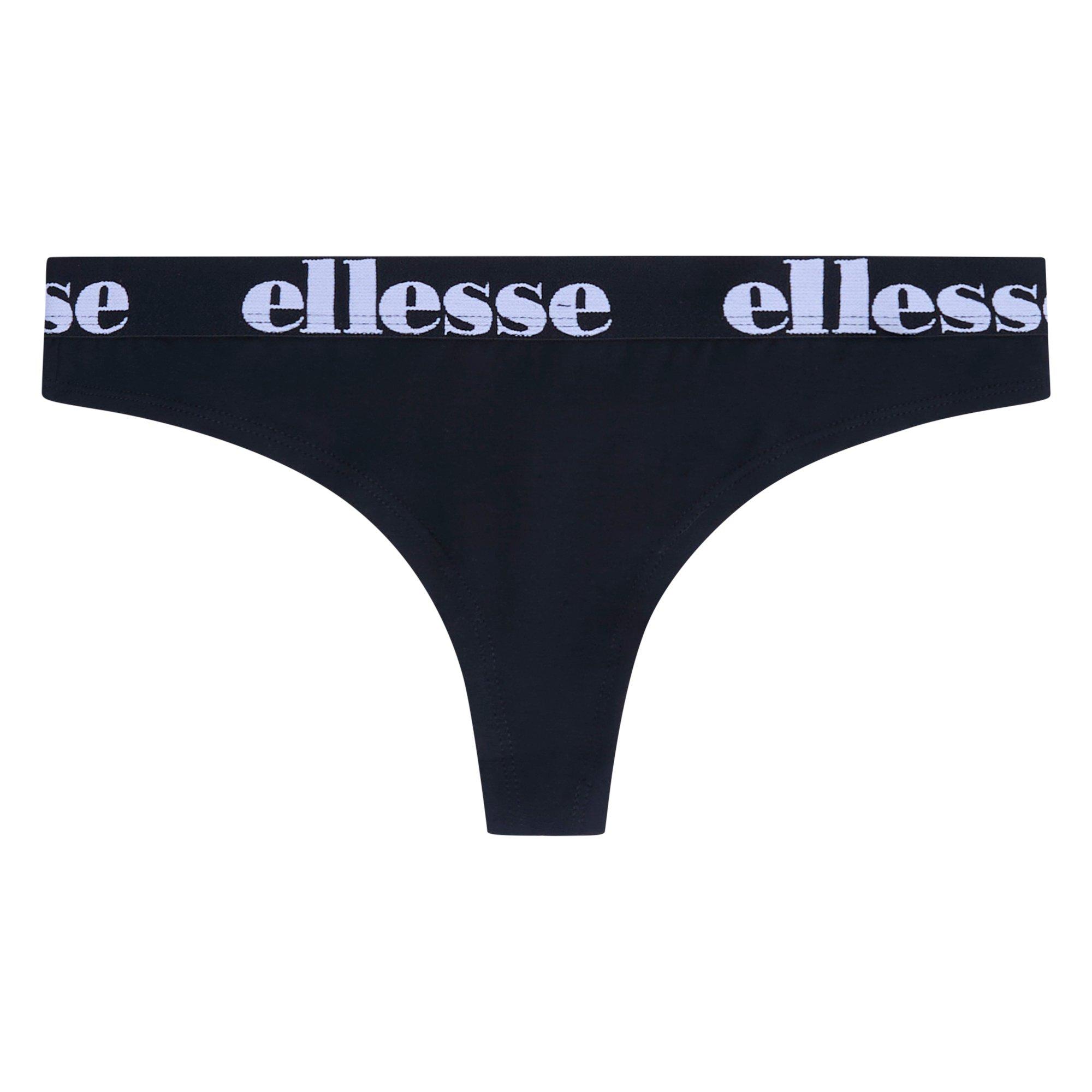 Black - Ellesse - 5 Pack Thong Ld99 - 4