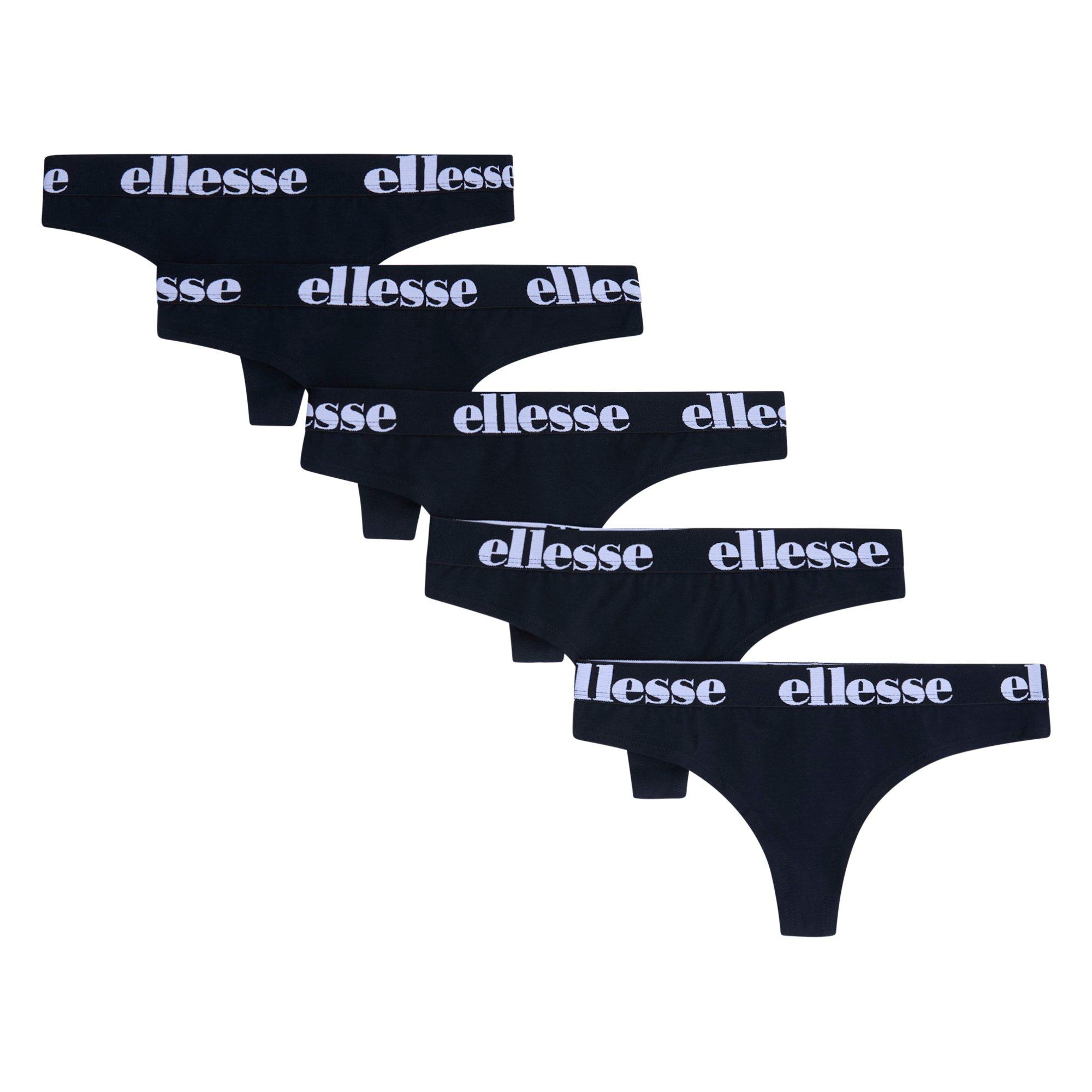 Black - Ellesse - 5 Pack Thong Ld99 - 6