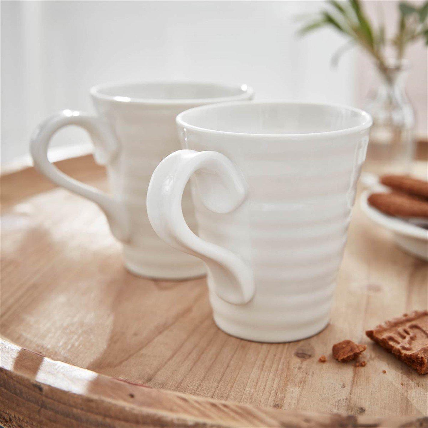 White - Portmeirion - Sophie Conran Set of 4 Mugs White - 2