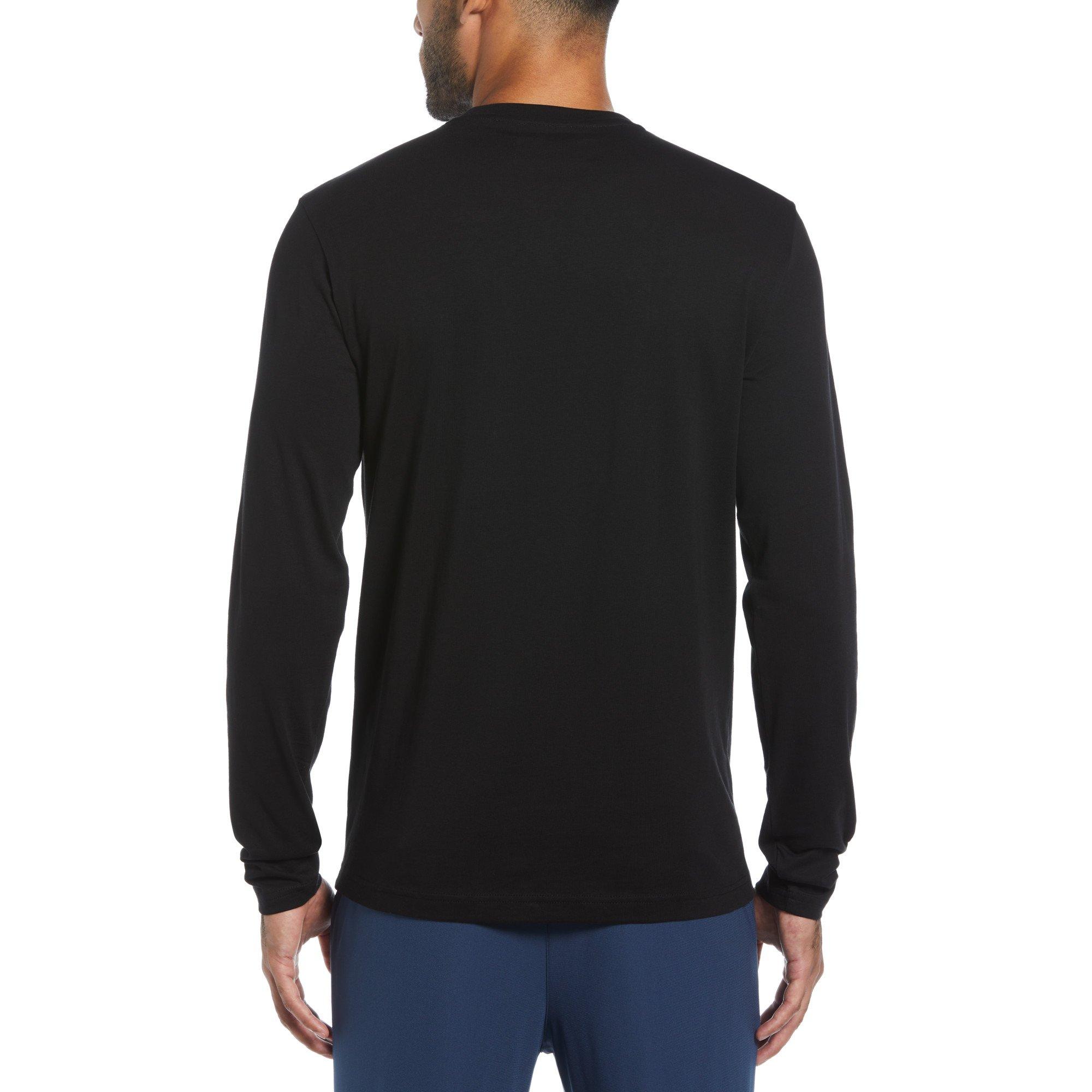 True Black - Original Penguin - Original Long Sleeve Crew T Shirt - 2