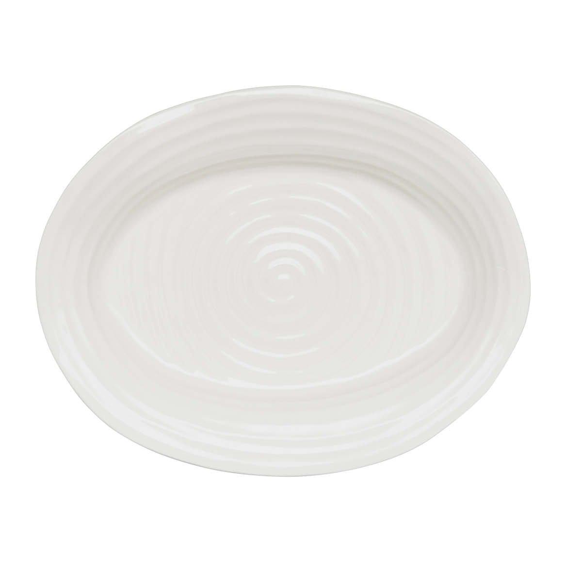 White - Portmeirion - Sophie Conran Medium Oval Plate White - 3