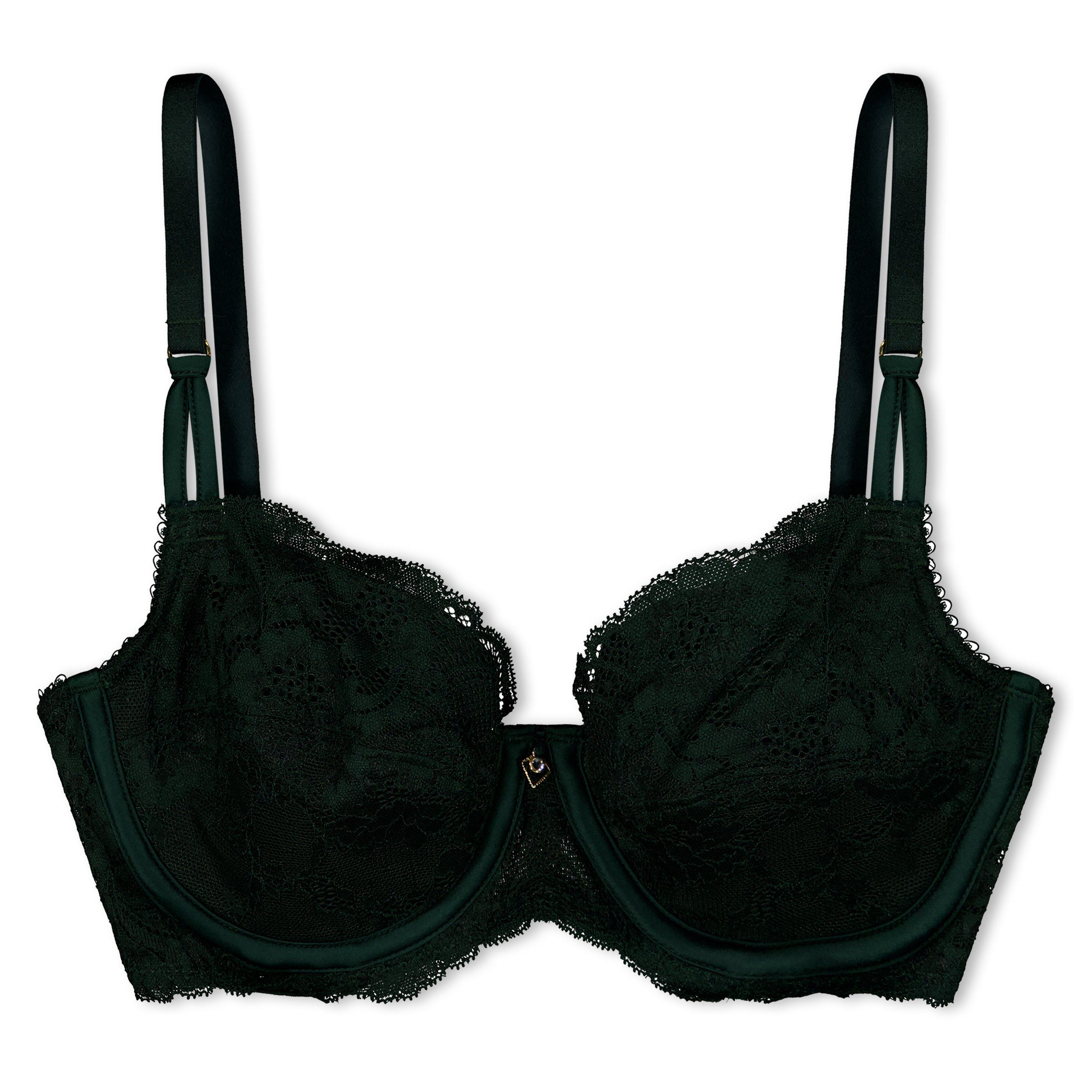 DARK GREEN - Wacoal - NATSUKI LACE UW BALC BRA - 1