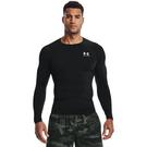 Negro - Under Armour - UA HeatGear® Long Sleeve Mens - 2