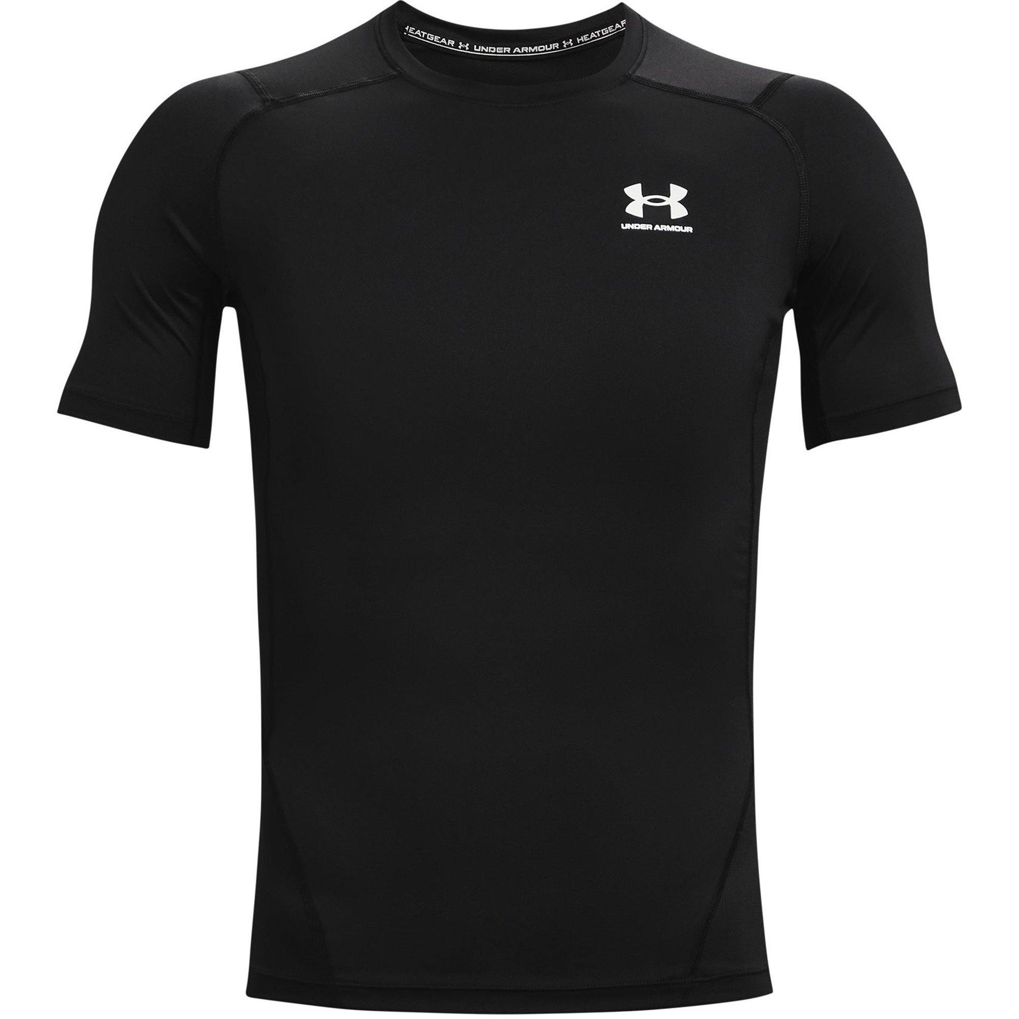 Black - Under Armour - HeatGear® Short Sleeve Mens - 1