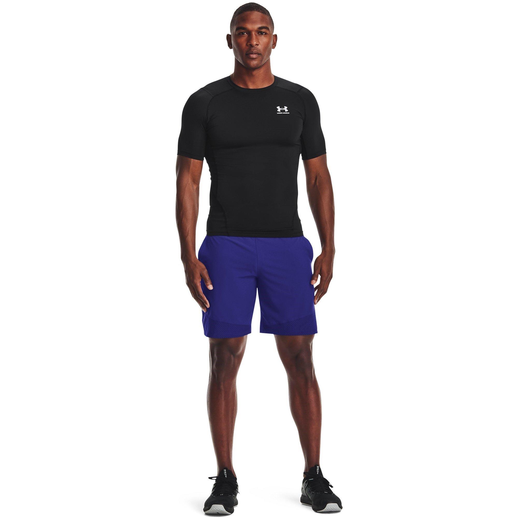 Zwart - Under Armour - HeatGear® Short Sleeve Mens - 7