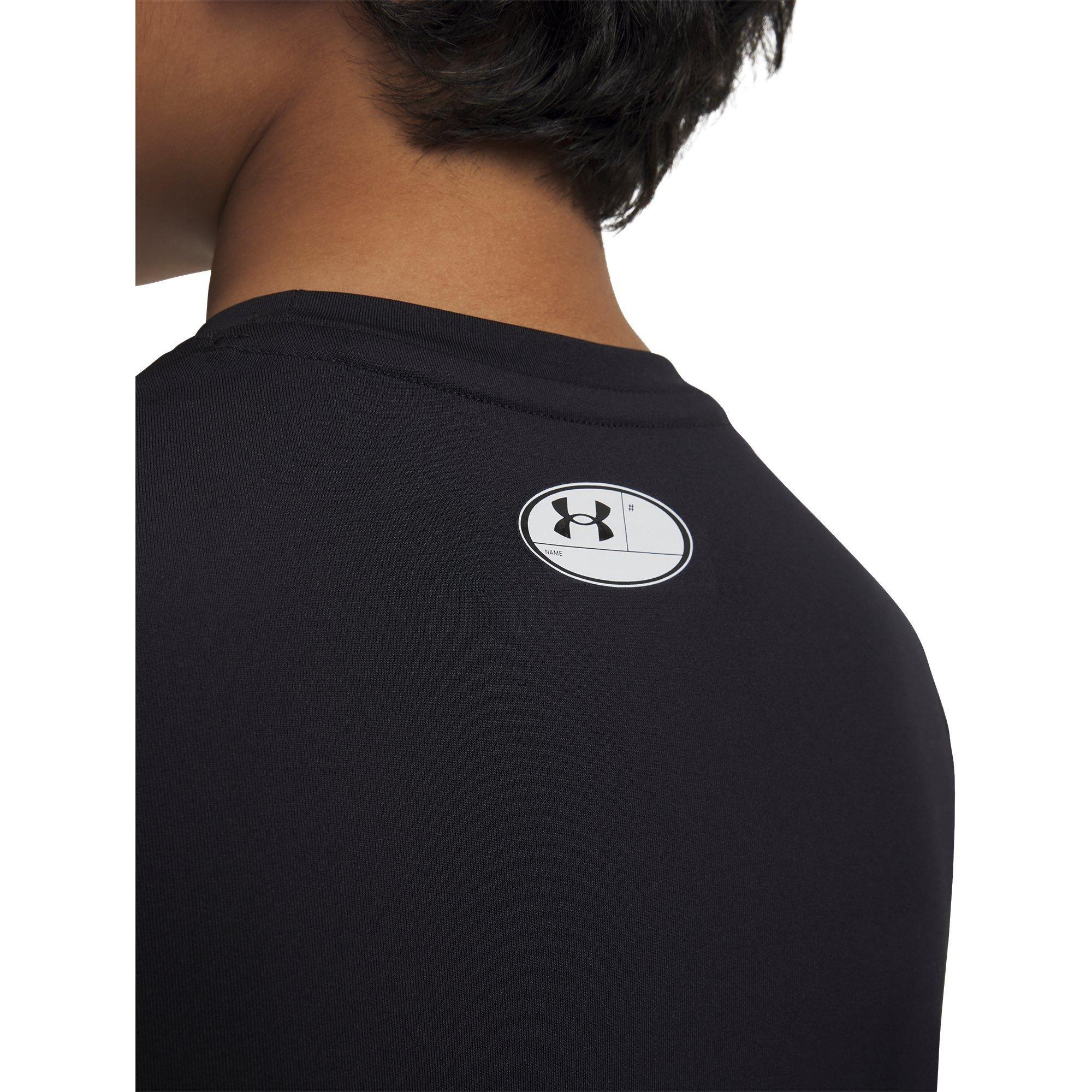 Black - Under Armour - HeatGear® Long Sleeve Boys - 5
