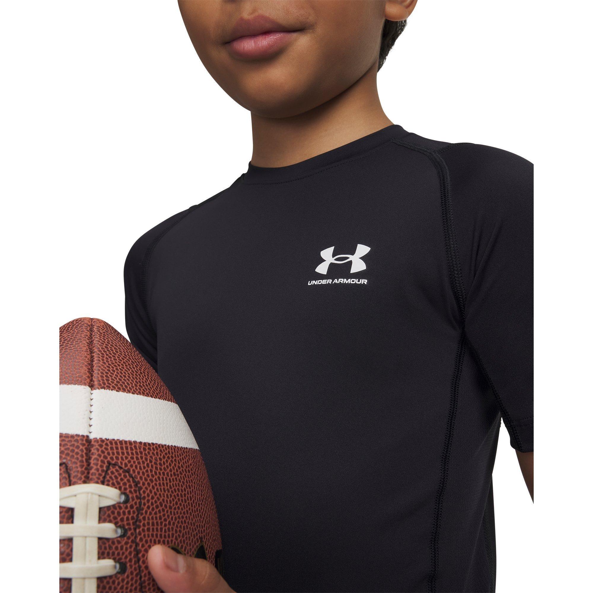Black - Under Armour - HeatGear® Short Sleeve Boys - 5