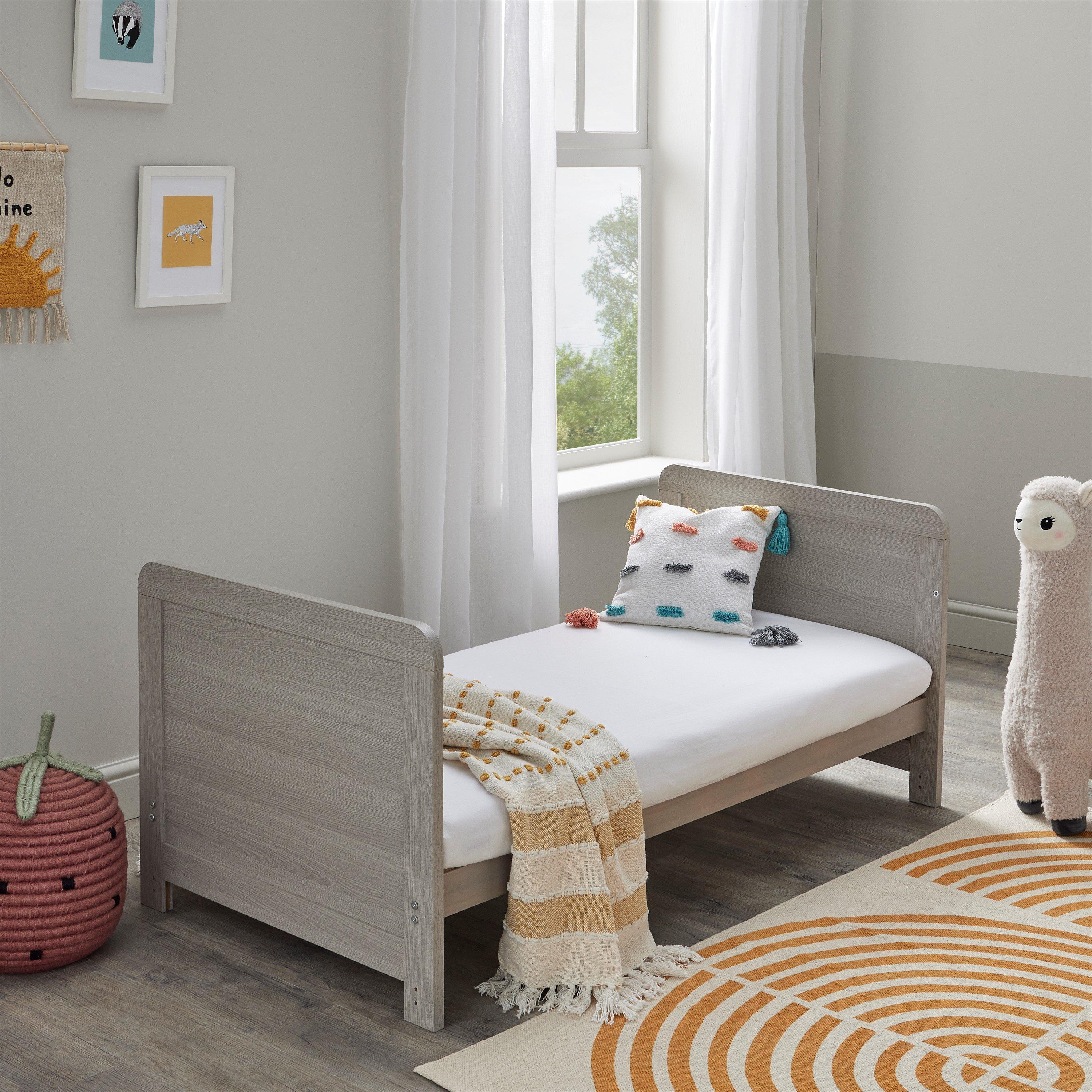 Grey Wash - Babymore - Caro Cot Bed - Grey Wash - 5