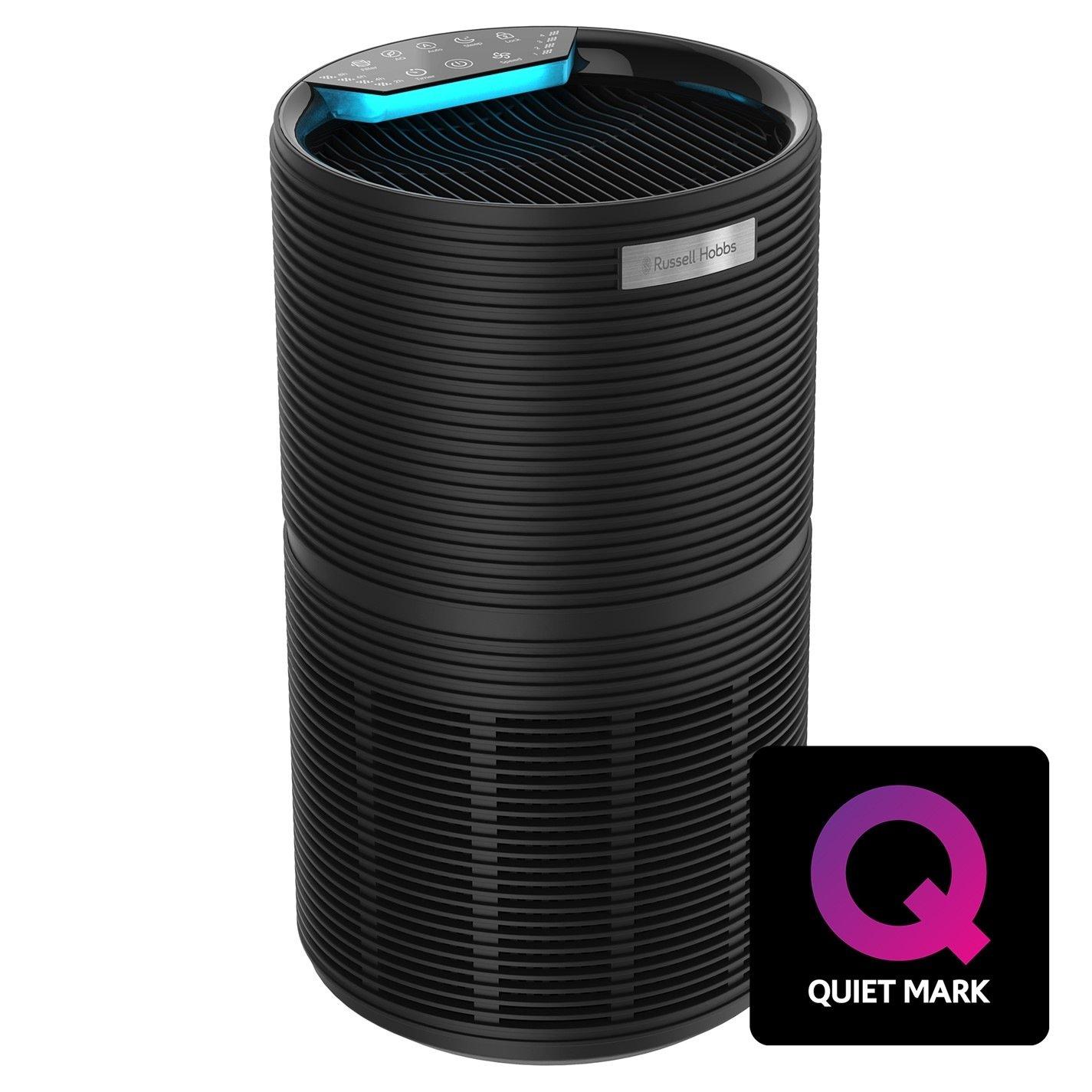 Black - Russell Hobbs - RHAP2831B Clean Air Style Air Purifier in Black - 9
