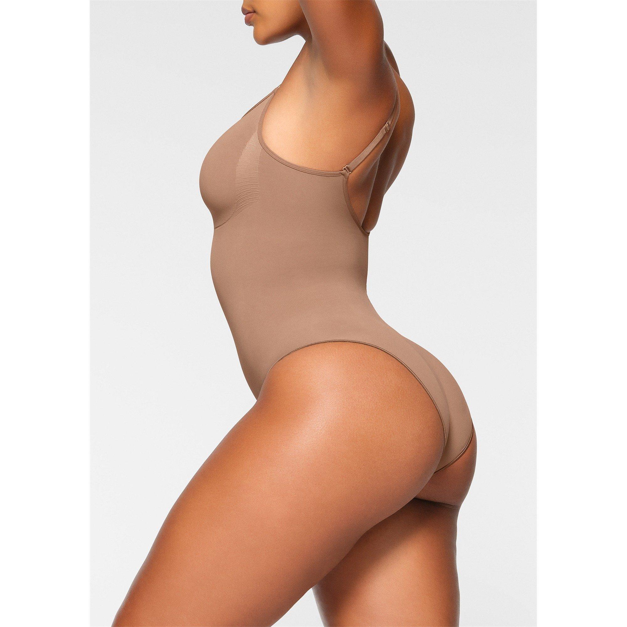 LIGHT BROWN - SKIMS - BS SEAMLSS SCLPT B BODYSUIT - 4